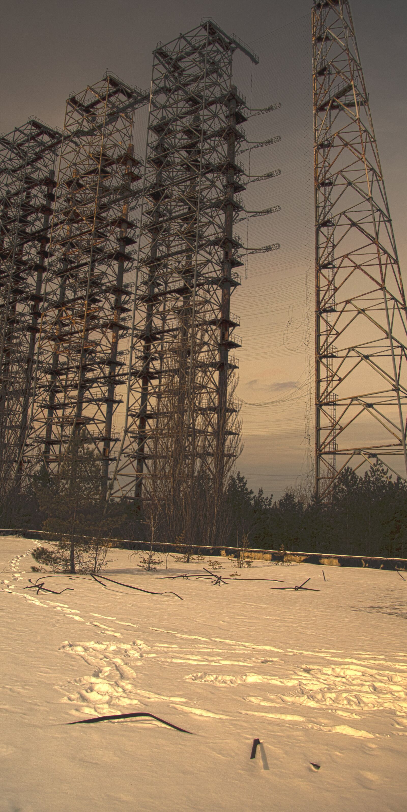 Sony SLT-A65 (SLT-A65V) sample photo. Duga, radar, chernobyl photography