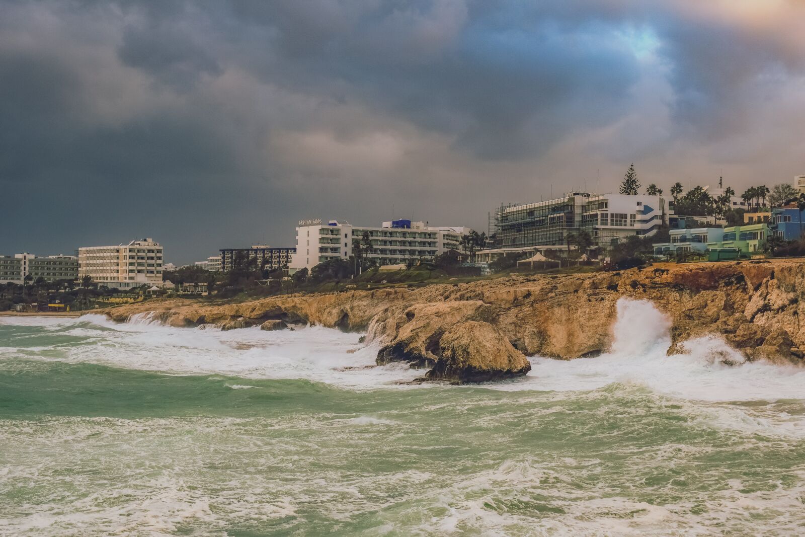 Nikon D3300 sample photo. Cyprus, ayia napa, coast photography