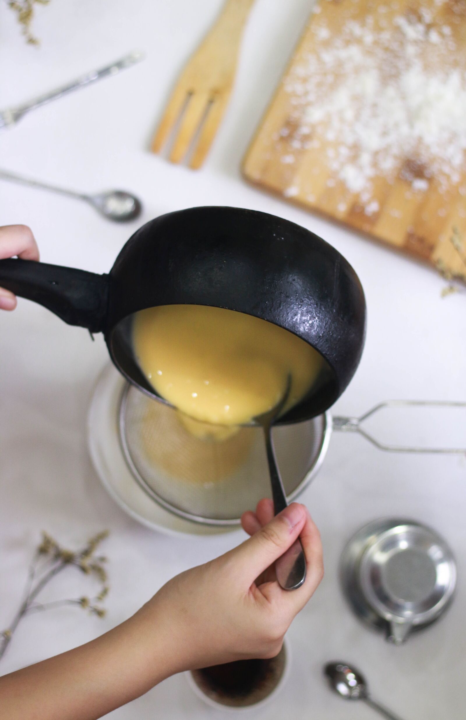 Canon EOS 70D + Canon EF 50mm F1.8 STM sample photo. Food, flatlay, kitchen photography