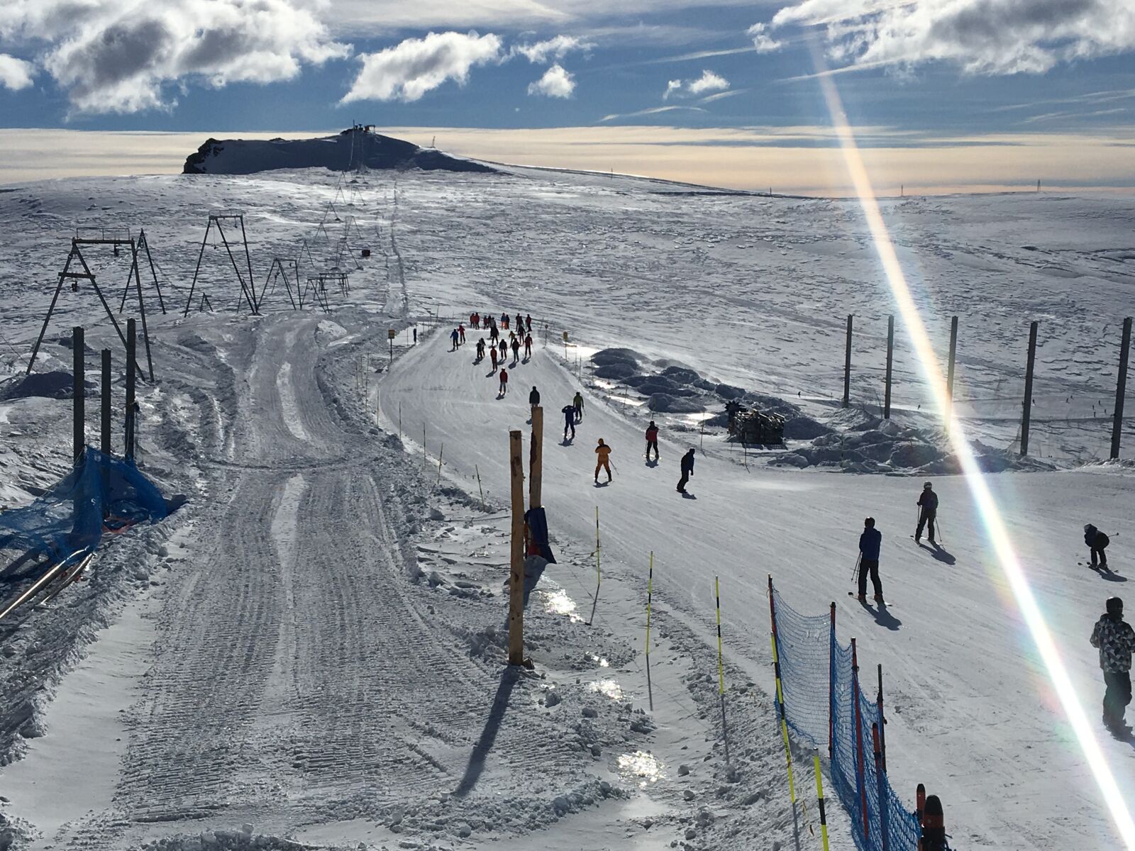 Apple iPhone 6s sample photo. Alps, slope, piste photography