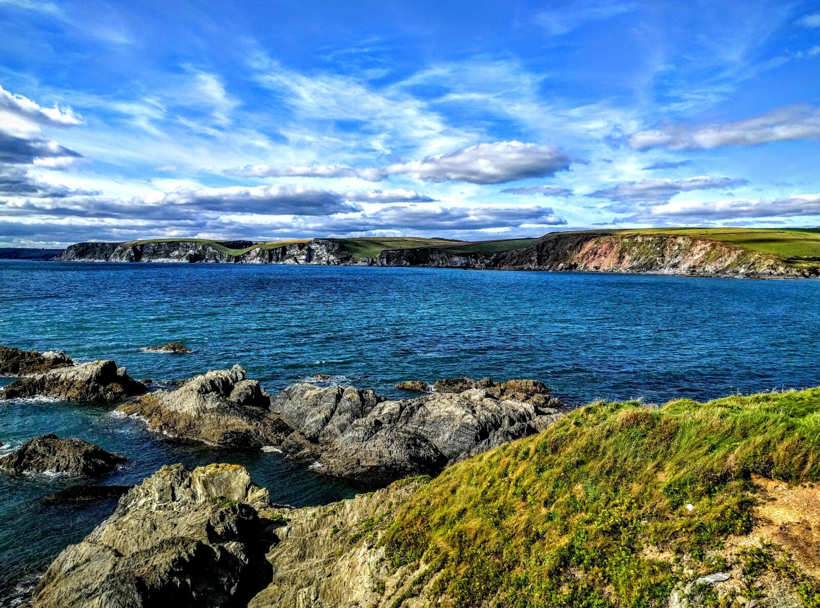 Google Nexus 6P sample photo. Seascape, coast, cornwall photography
