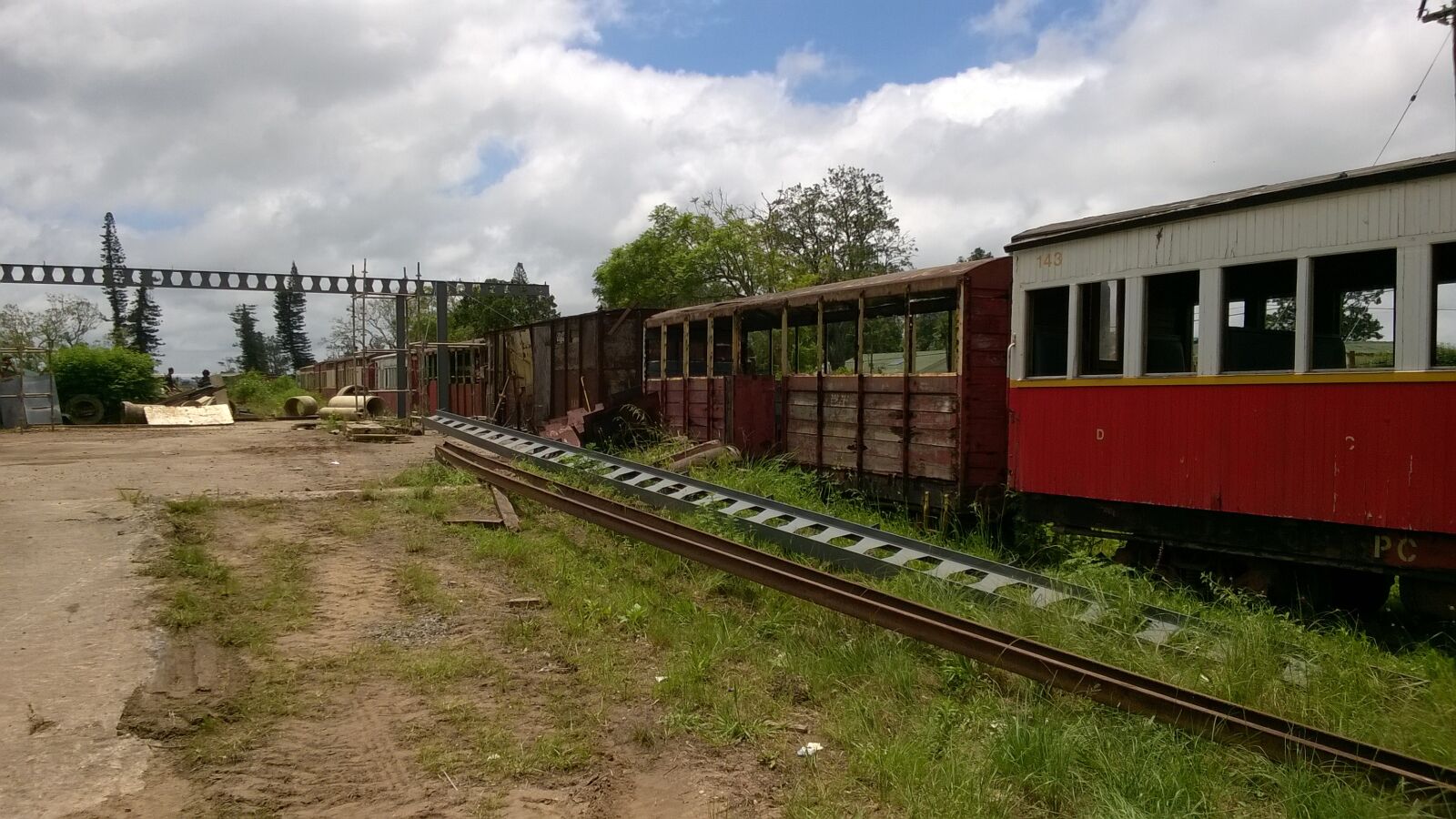 Nokia Lumia 730 Dual SIM sample photo. Train, rust, railway photography