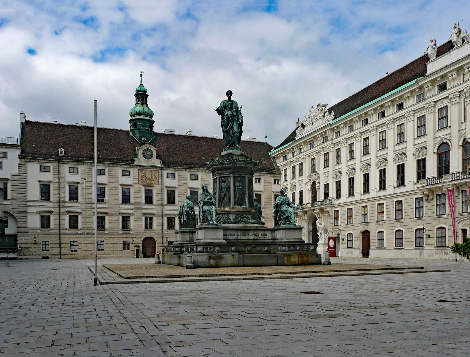 Panasonic DMC-TZ3 sample photo. Vienna hofburg, vienna, austria photography