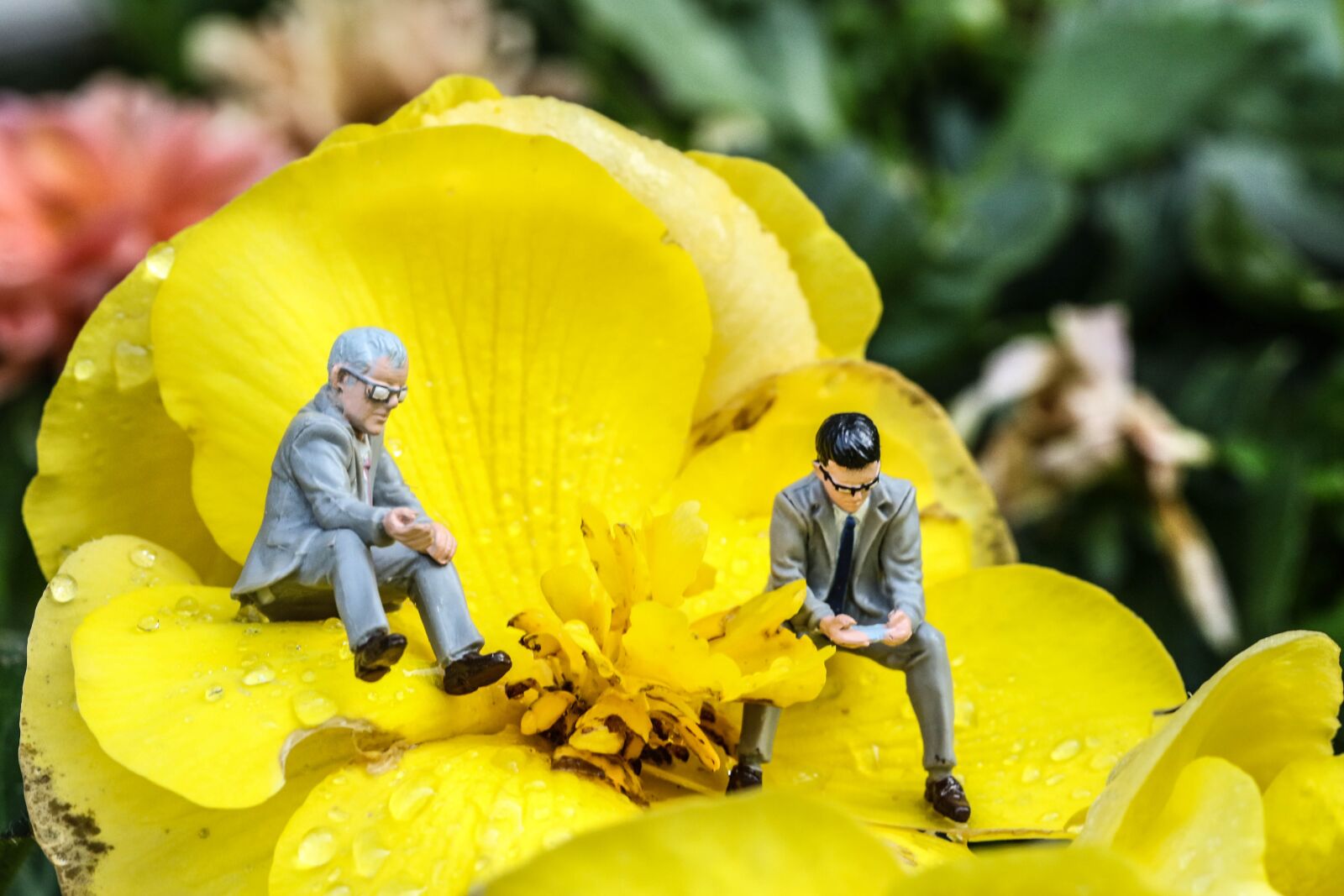 Canon EOS 7D Mark II sample photo. Yellow, miniature, figure photography