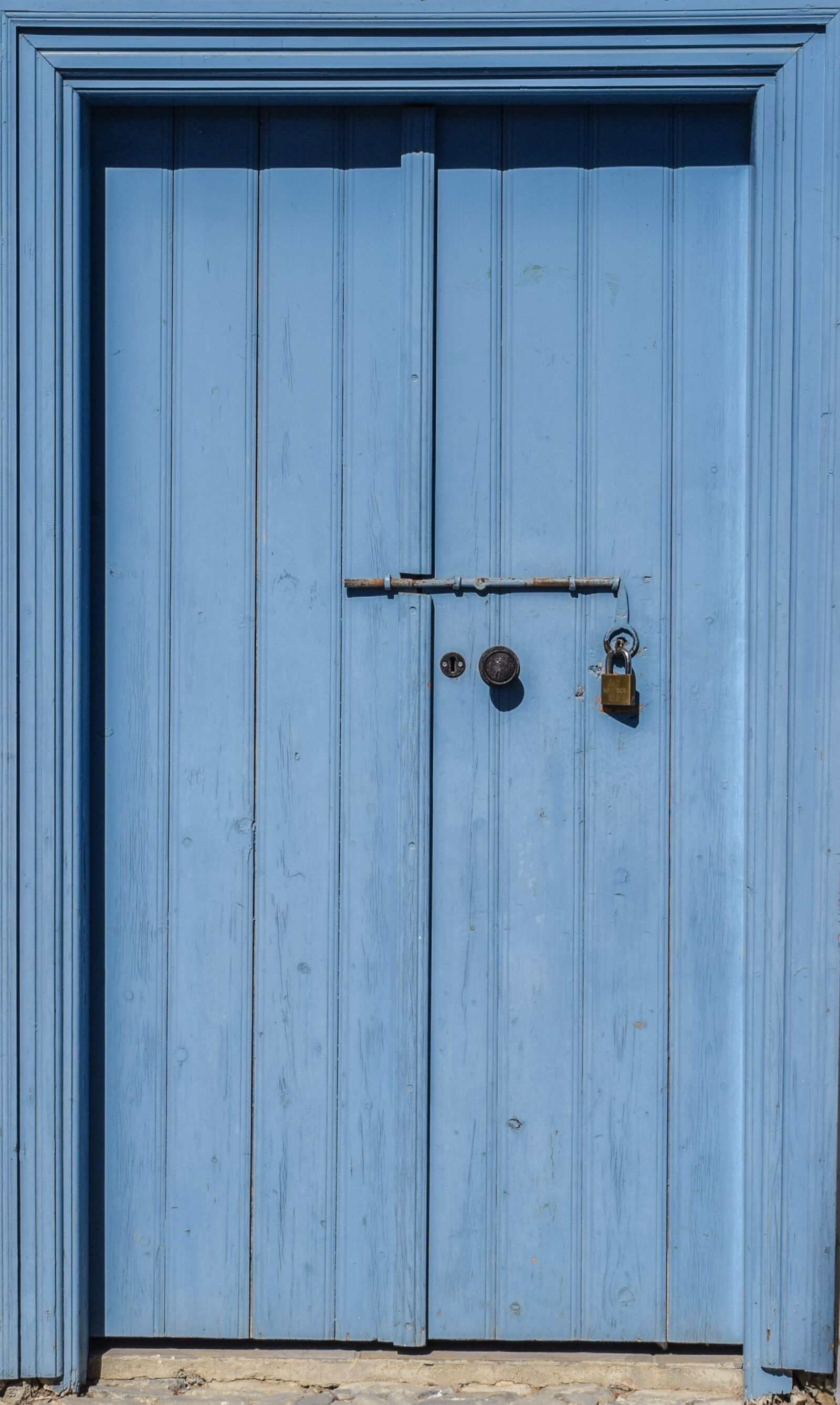 Nikon D3300 sample photo. Door, wooden, blue photography