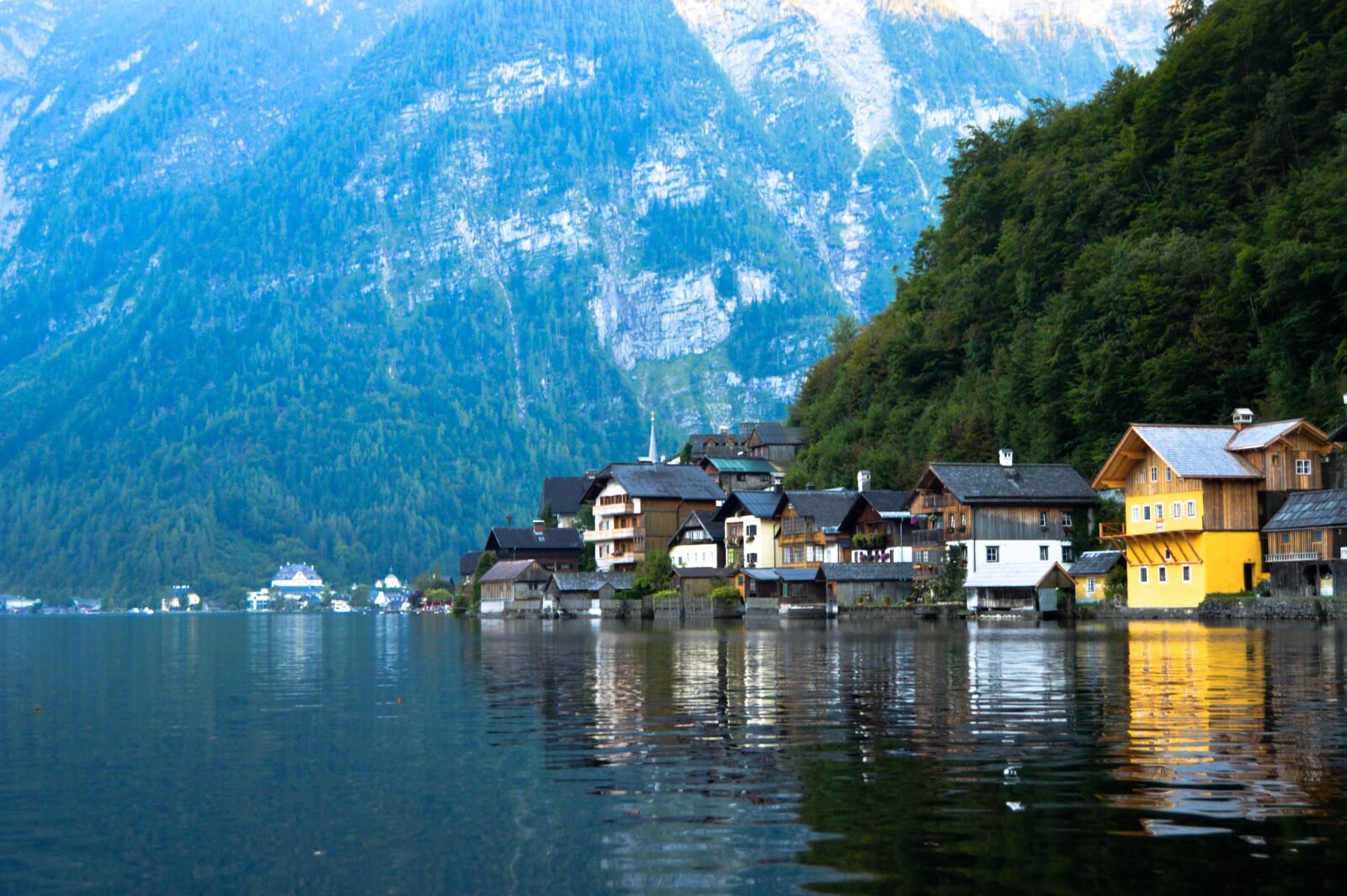 Nikon D3200 sample photo. Hallstatt, random click, nature photography
