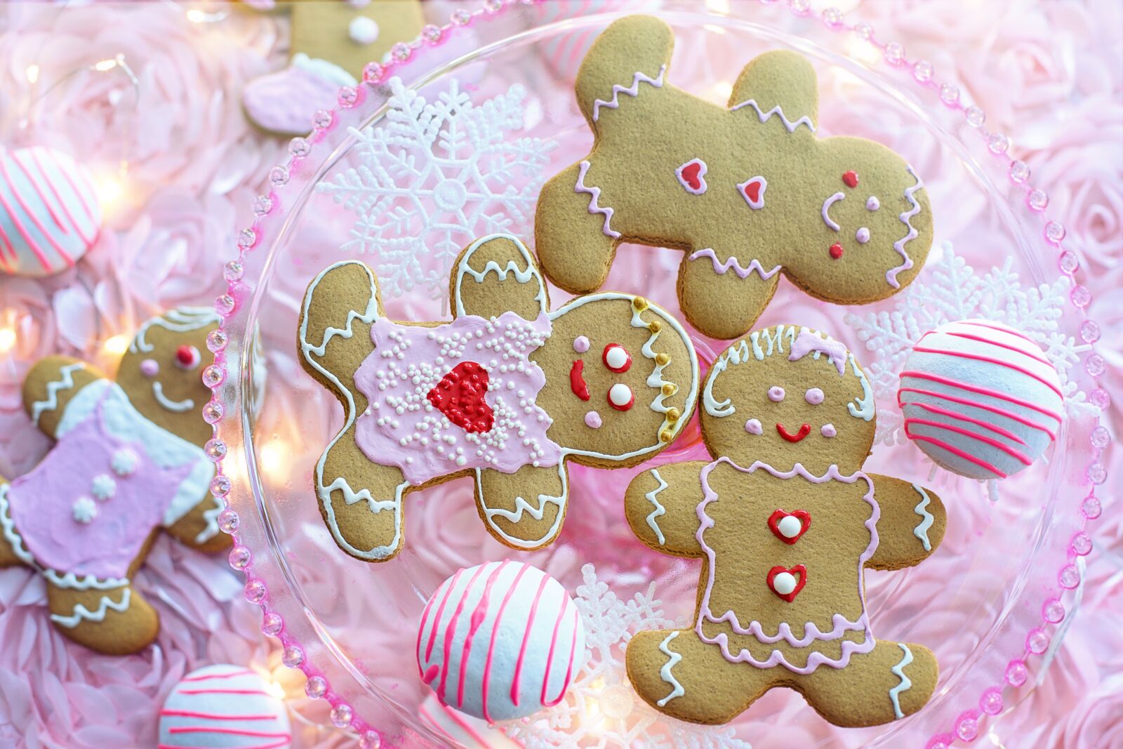 Canon EF 50mm F1.4 USM sample photo. Gingerbread men, women, cookies photography