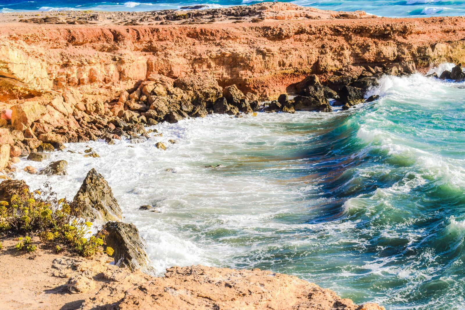 Nikon D3300 sample photo. Rocky coast, cliff, sea photography