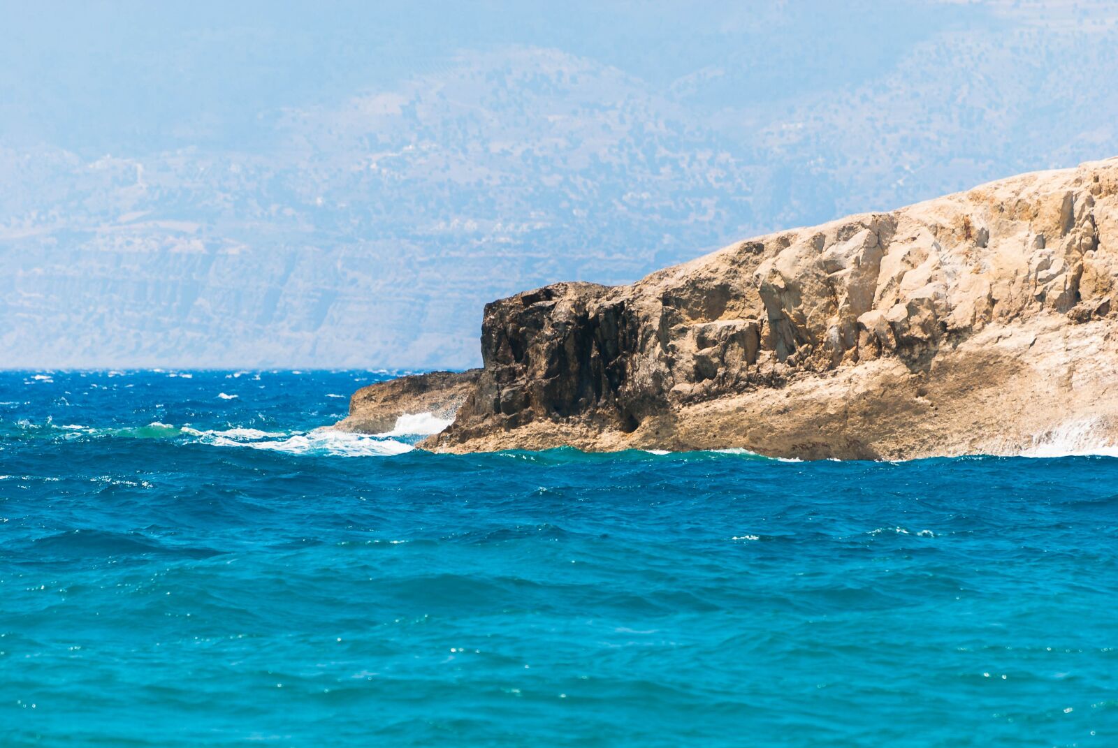 Nikon D80 sample photo. Crete, matala, sea photography
