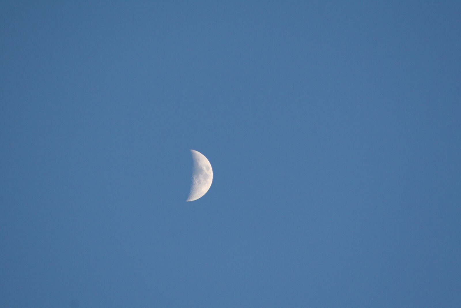 Canon EOS 20D sample photo. Sky, moon, evening sky photography