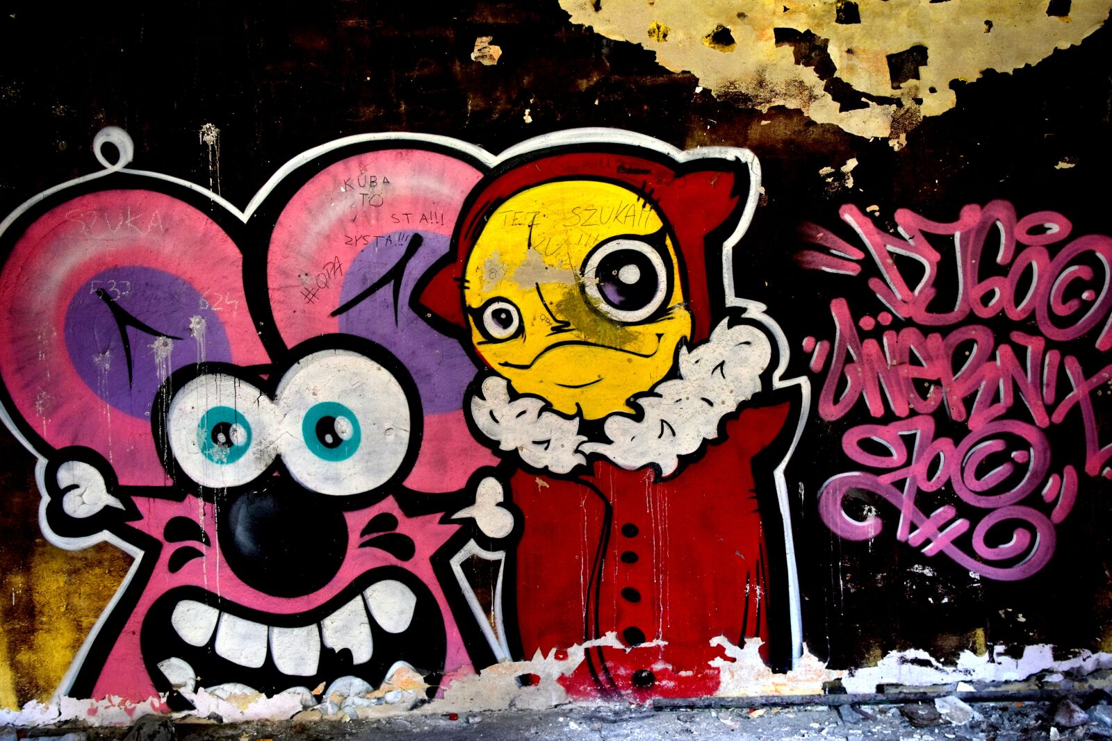 Nikon D7200 sample photo. Graffiti, mouse, katowice photography