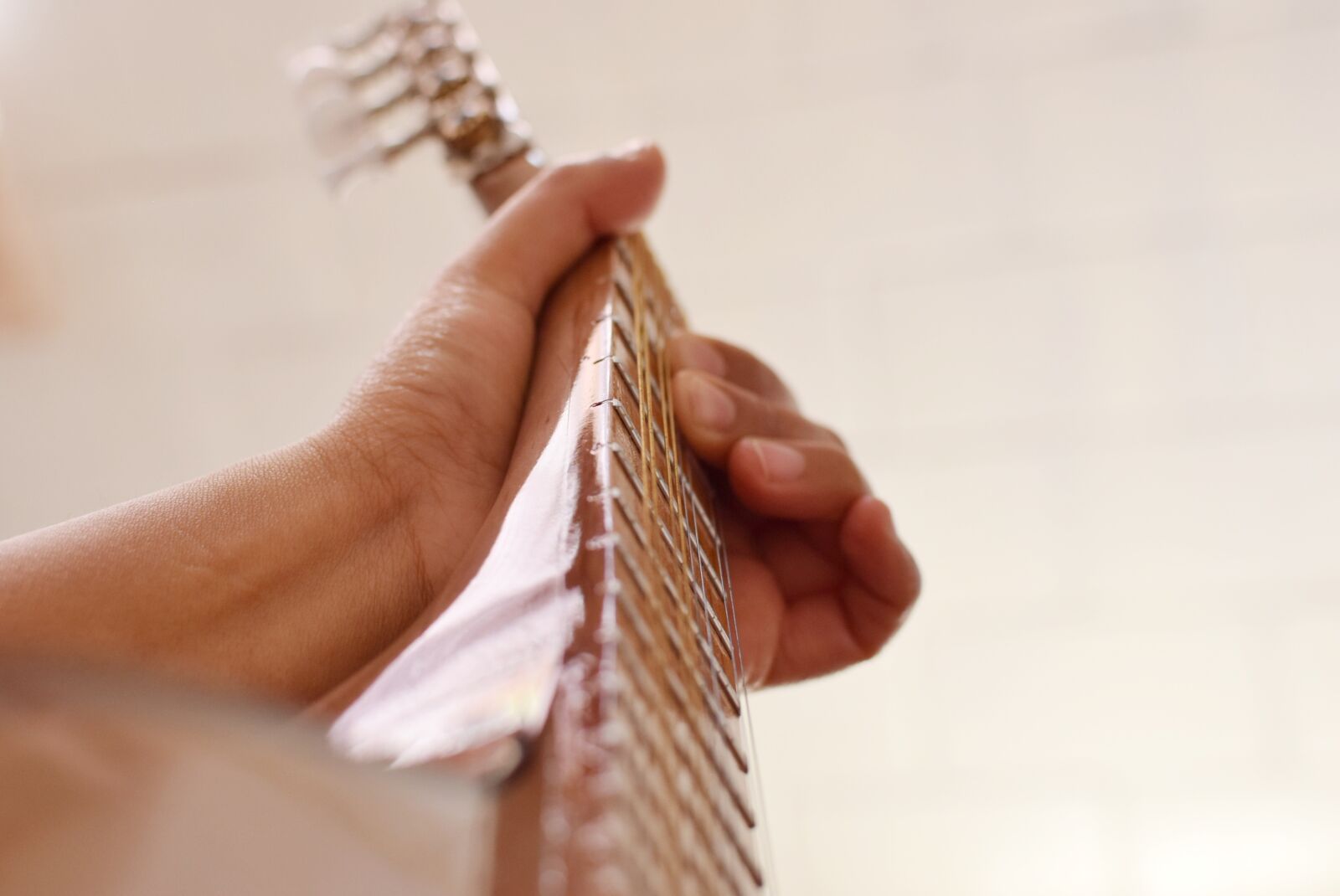 Nikon D3300 sample photo. Guitar, touch, instrument photography