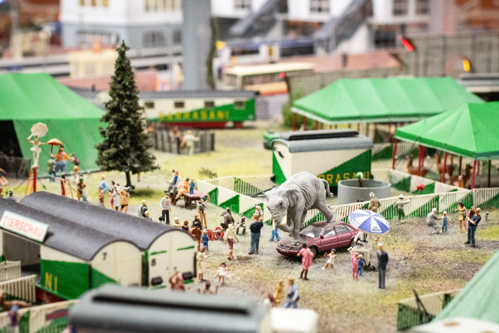 Canon EF 40mm F2.8 STM sample photo. Miniature museum, miniature carnival photography