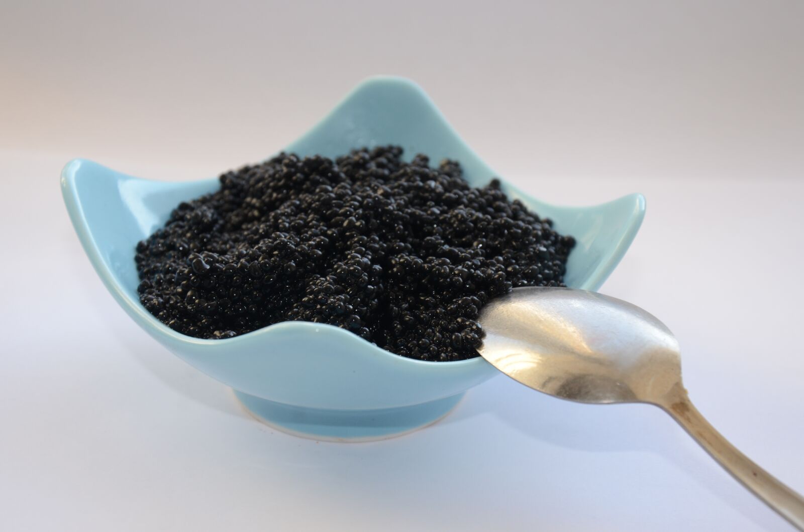 Nikon D7000 sample photo. Black caviar, caviar, cup photography