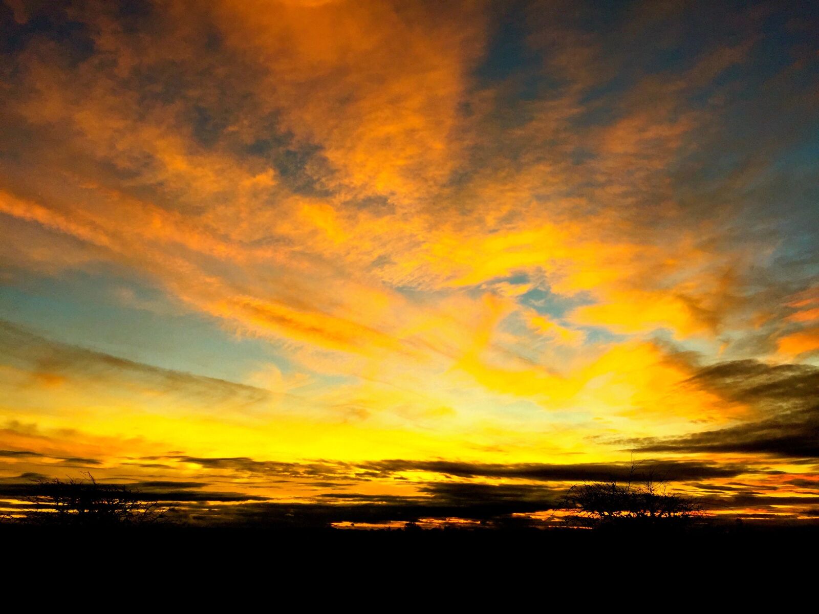 iPhone 6 back camera 4.15mm f/2.2 sample photo. Sunset, sundown, sky photography