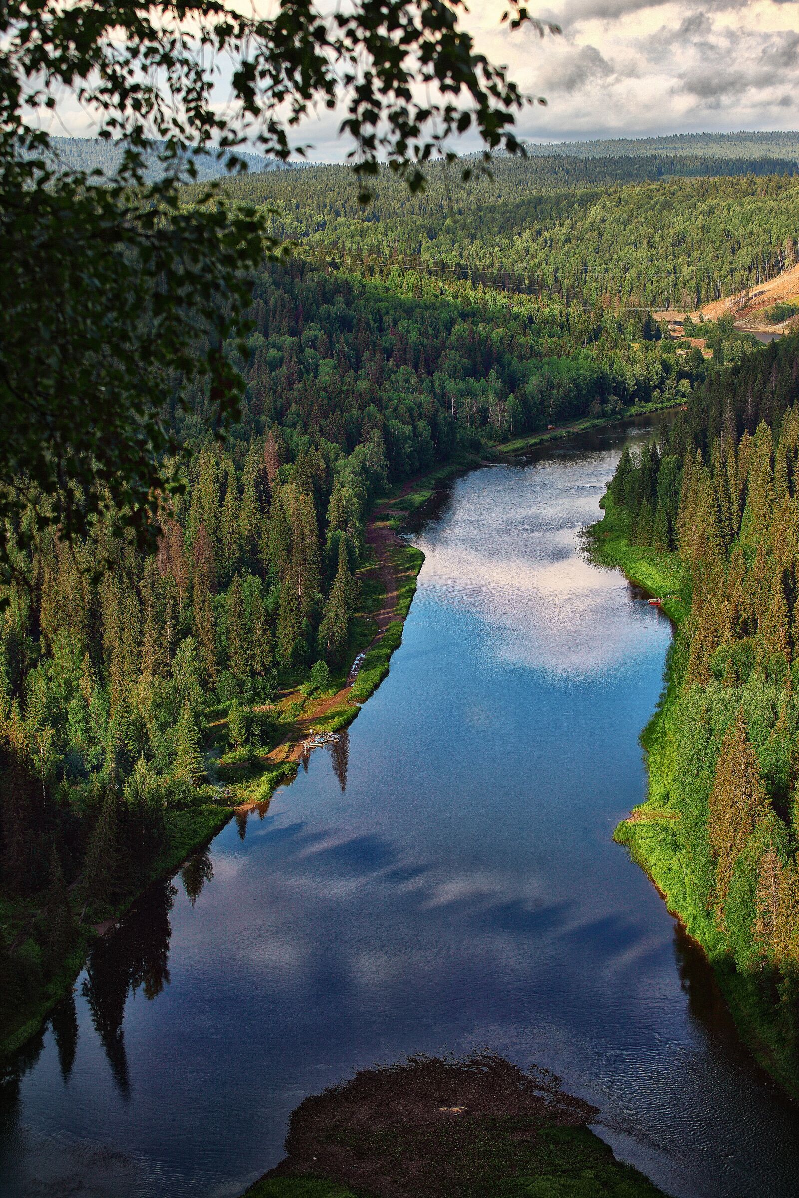 Canon EOS 5D Mark II sample photo. Usva, mountain river, river photography