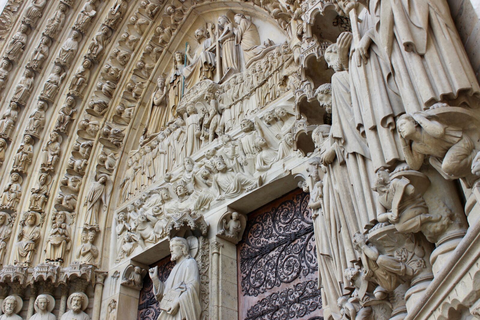 Canon EOS 600D (Rebel EOS T3i / EOS Kiss X5) sample photo. Notre-dame, paris, statues photography