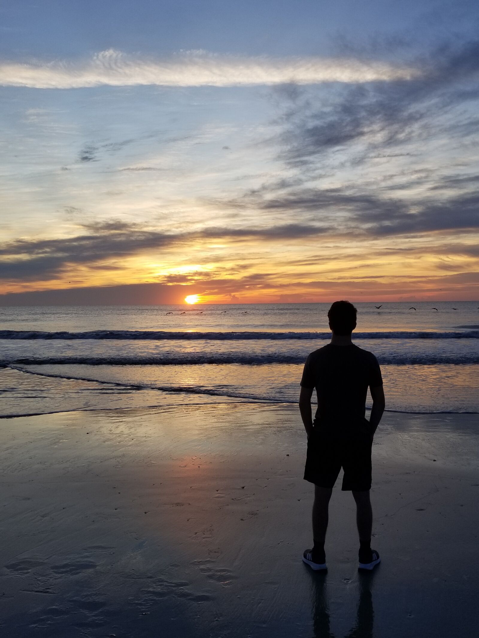 Samsung Galaxy S8 sample photo. Sunrise, beach, ocean photography