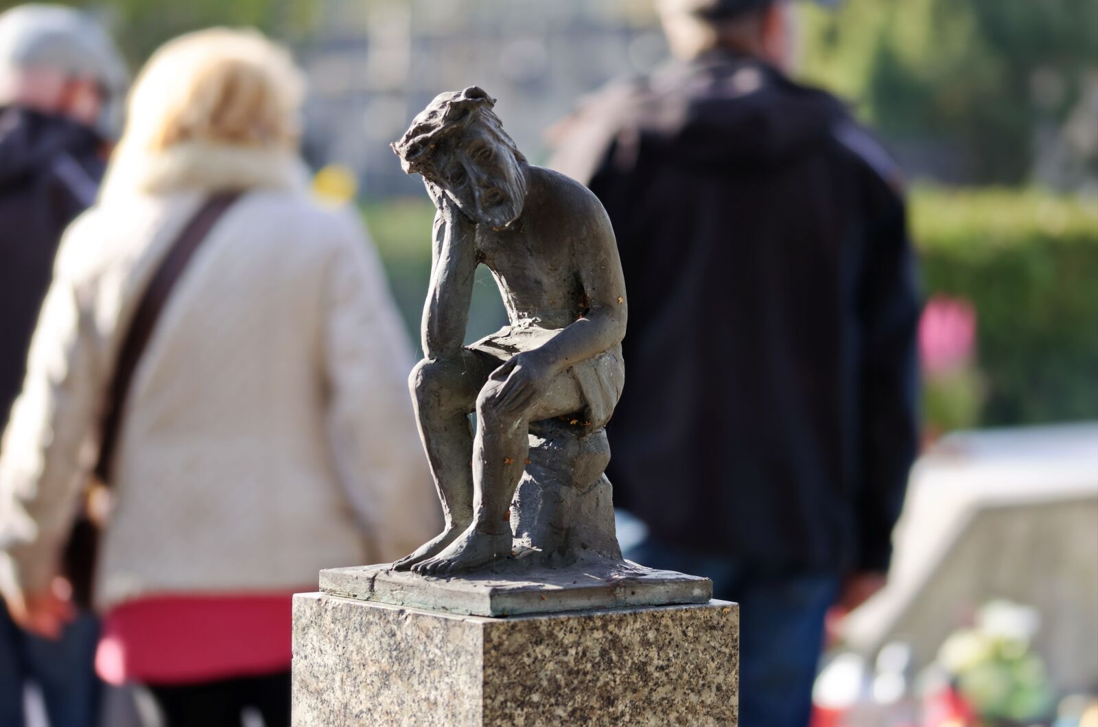 Nikon D5100 sample photo. Sculpture, statue, stone photography