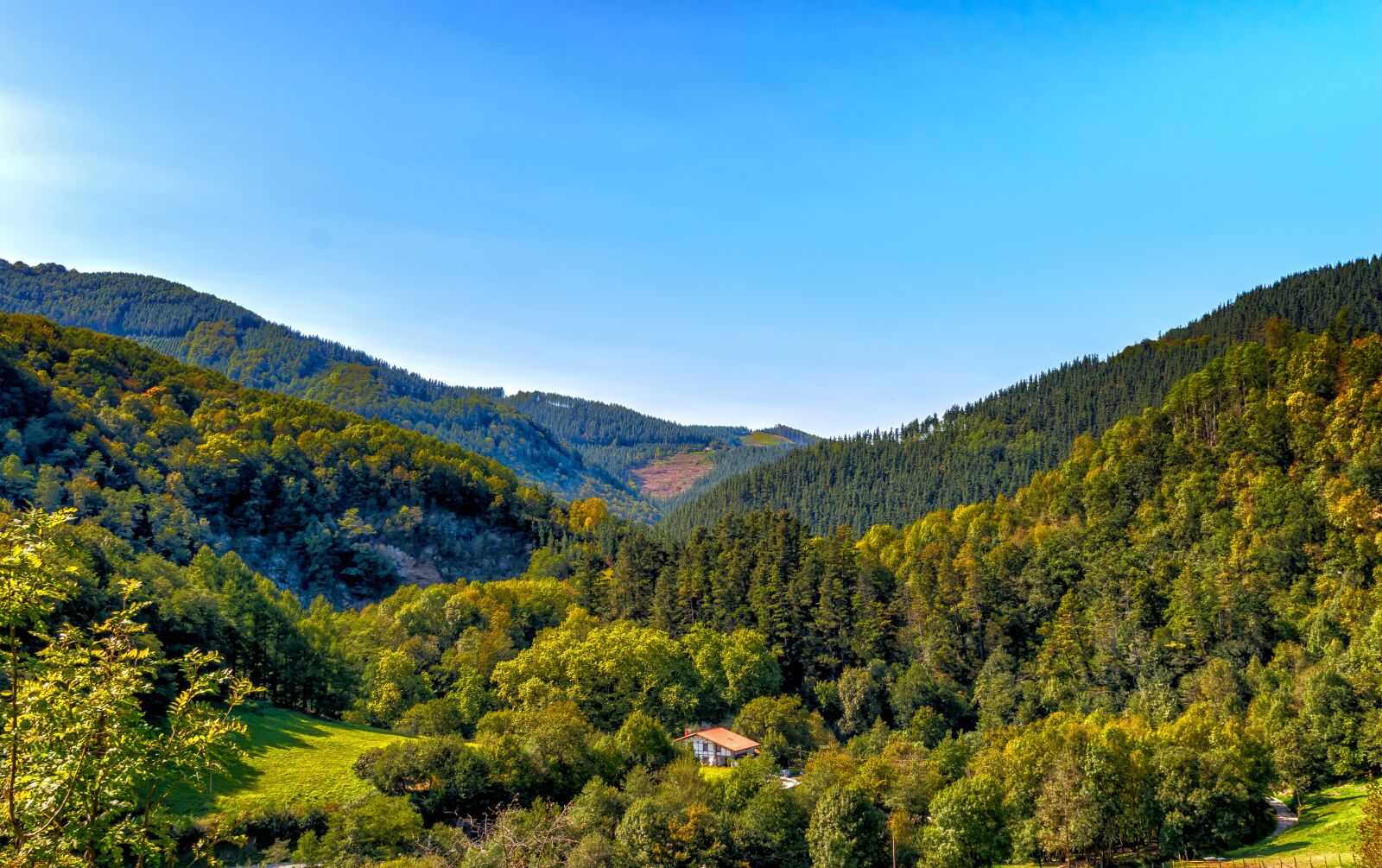 Nikon D3300 sample photo. Hill, valley, landscape photography