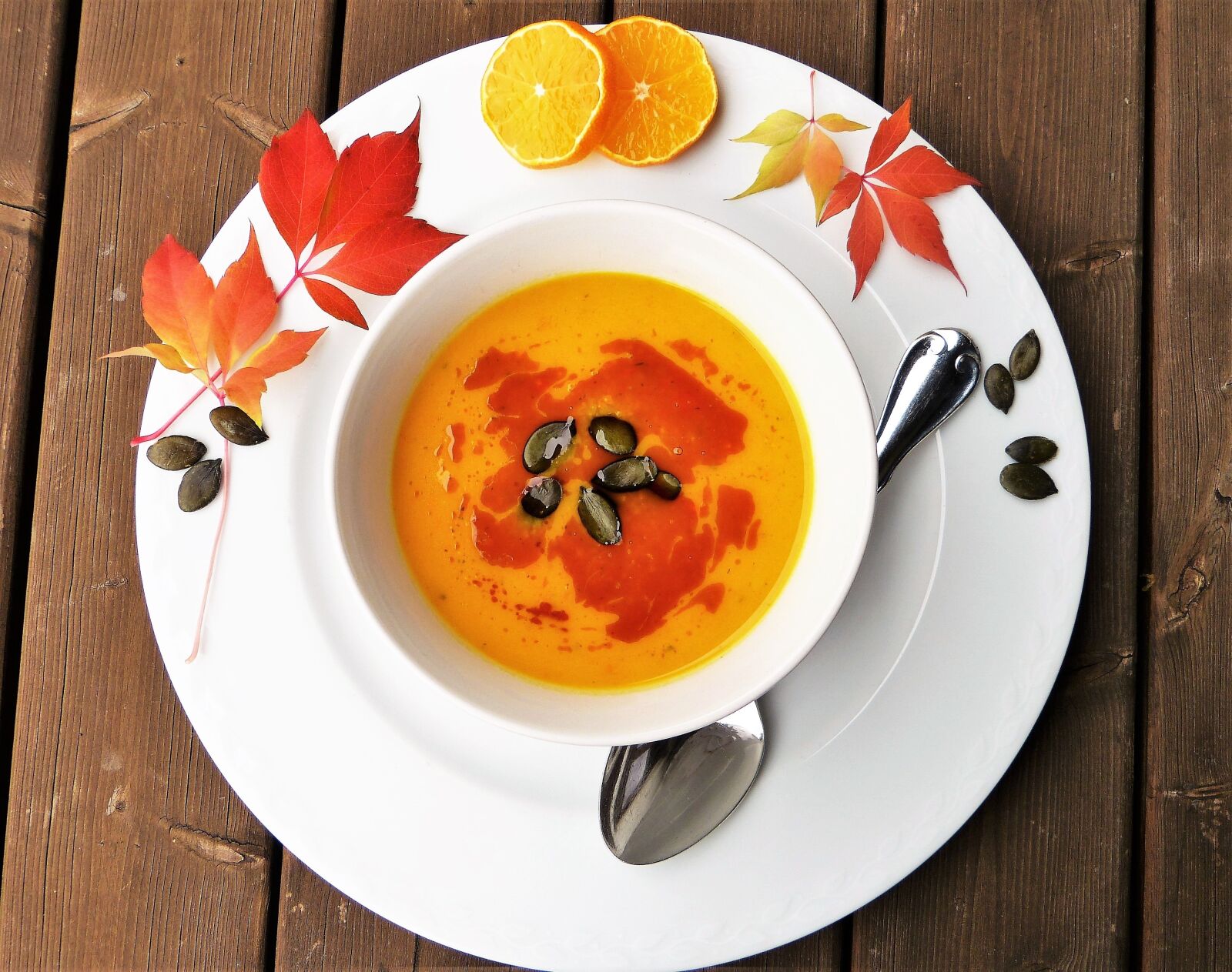 Panasonic Lumix DMC-FZ150 sample photo. Pumpkin soup, soup, pumpkin photography