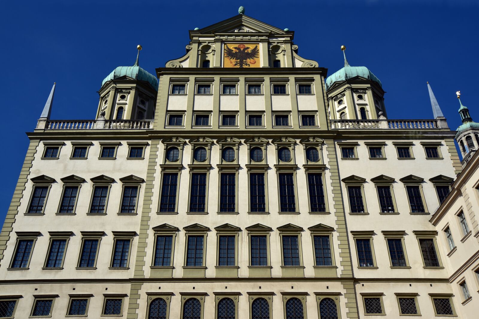 Nikon D750 sample photo. Town hall, augsburg, historically photography