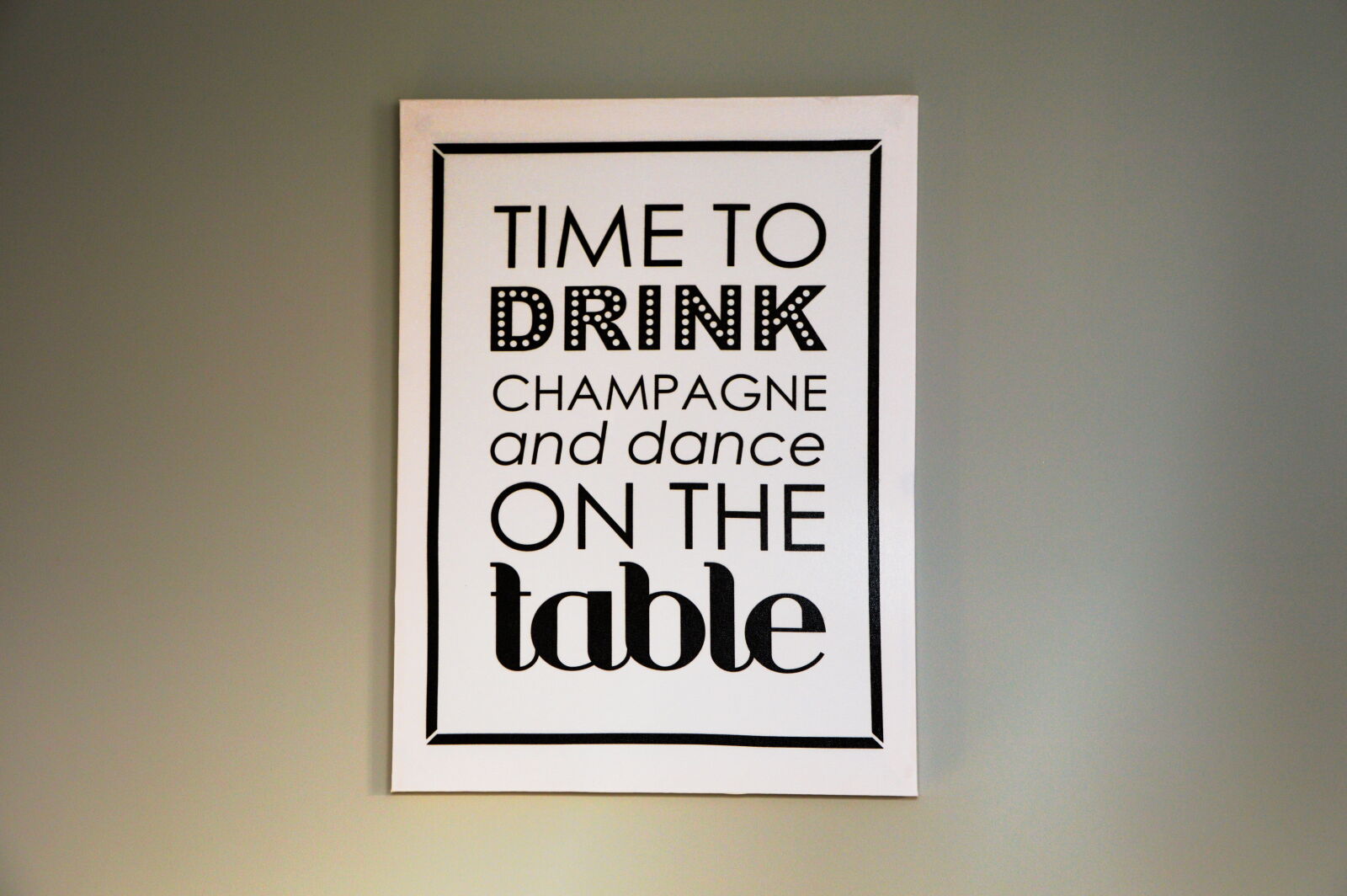 Nikon D3200 sample photo. Office, poster, quote, success photography