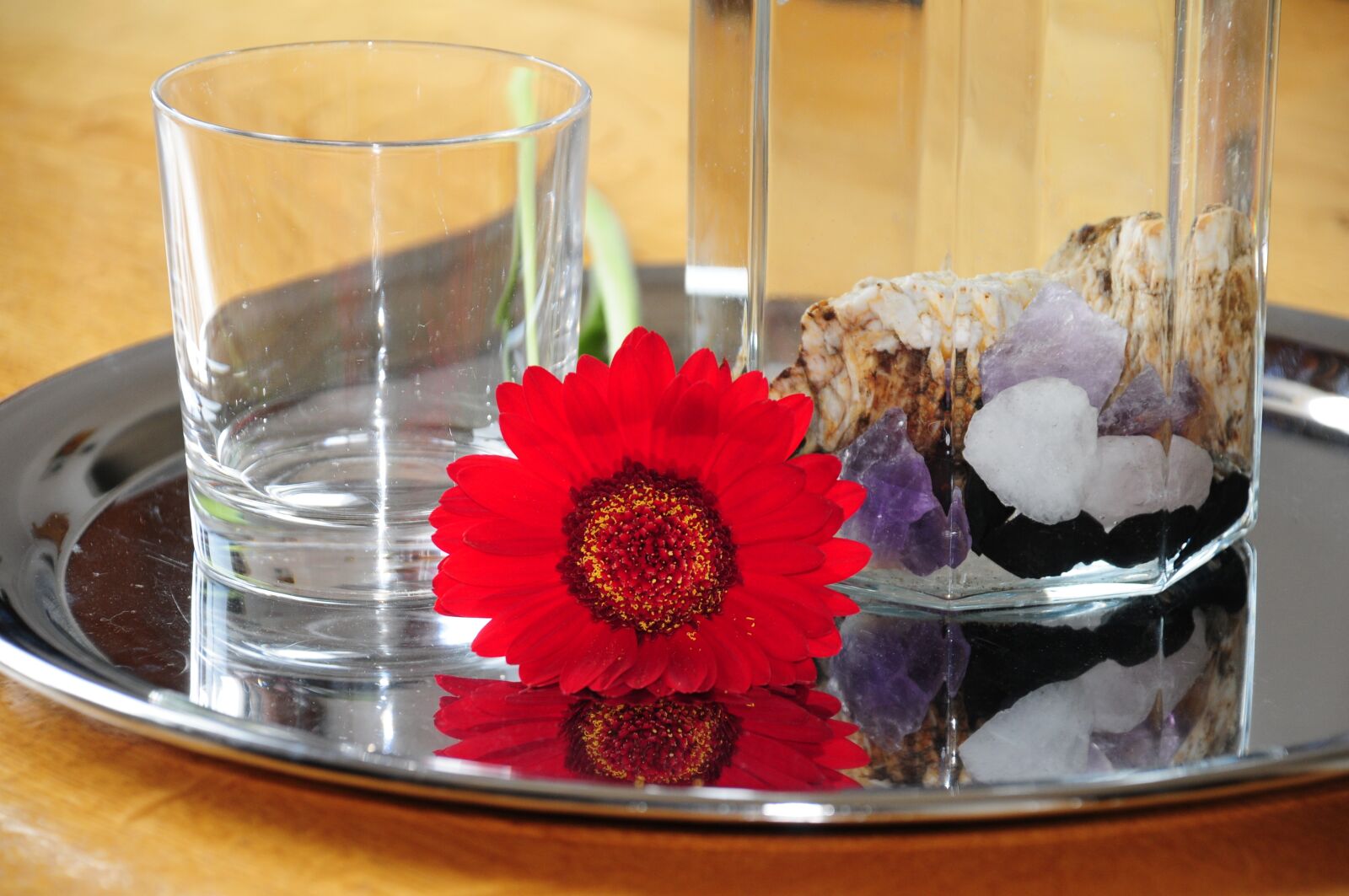 Nikon D300S sample photo. Water glass, crystals, drinking photography