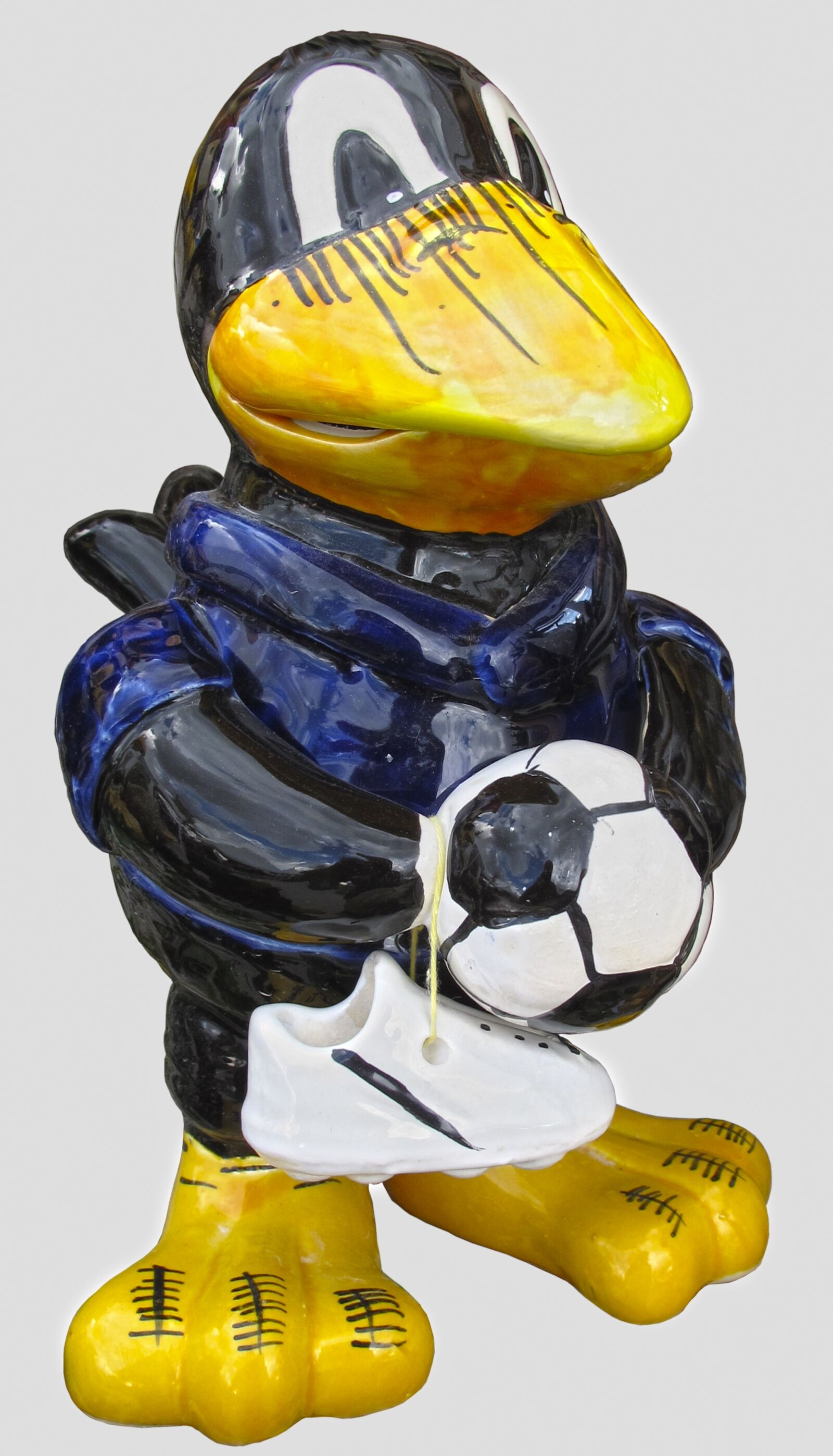 Canon PowerShot G12 sample photo. Raven, figure, football photography