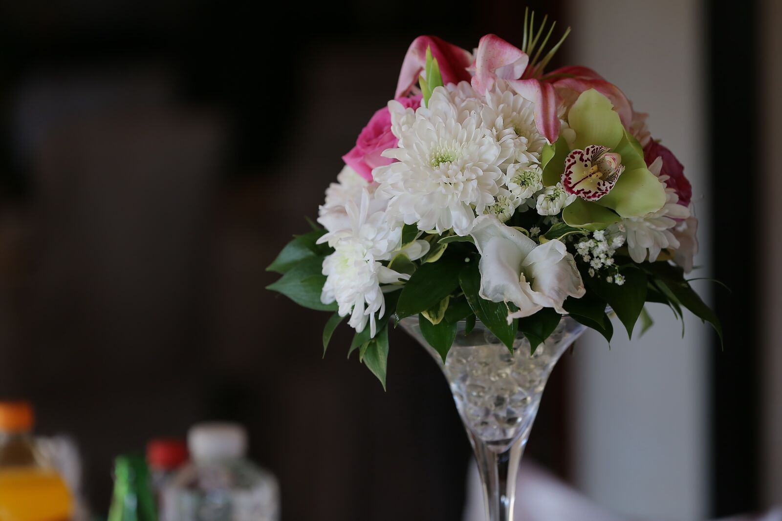 Canon EOS 6D sample photo. Bouquet, crystal, vase, close-up photography