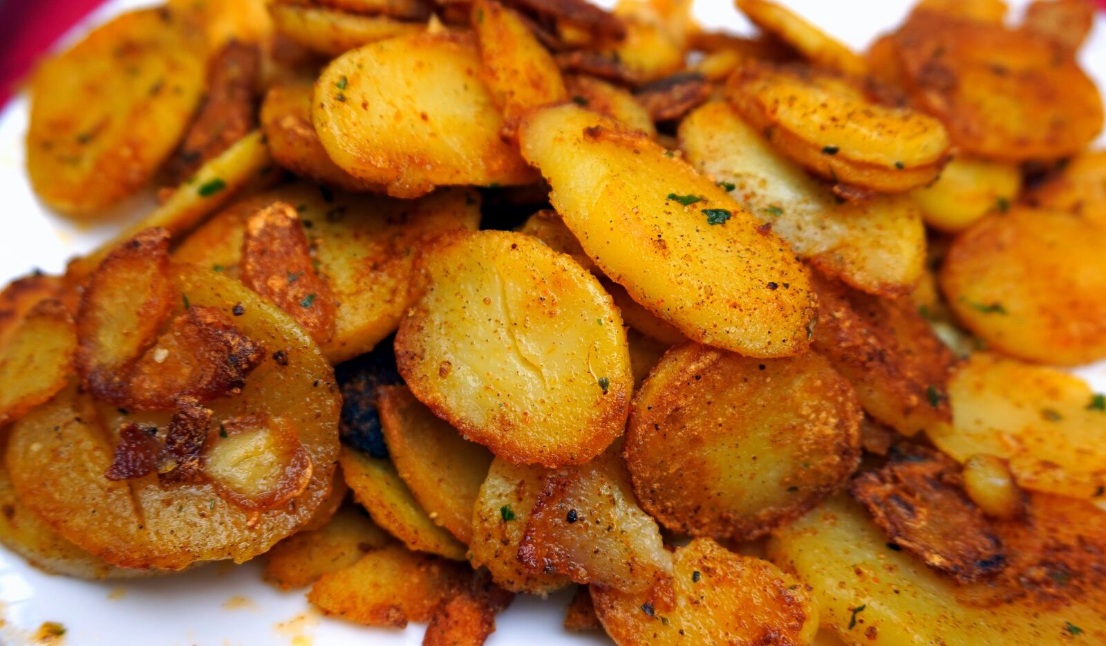 Sony Alpha a5000 (ILCE 5000) sample photo. Fried potatoes, eat, potatoes photography