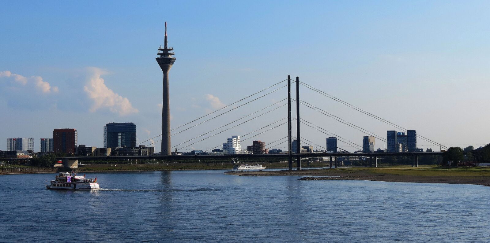 Canon PowerShot SX40 HS sample photo. Germany, river, bridge photography