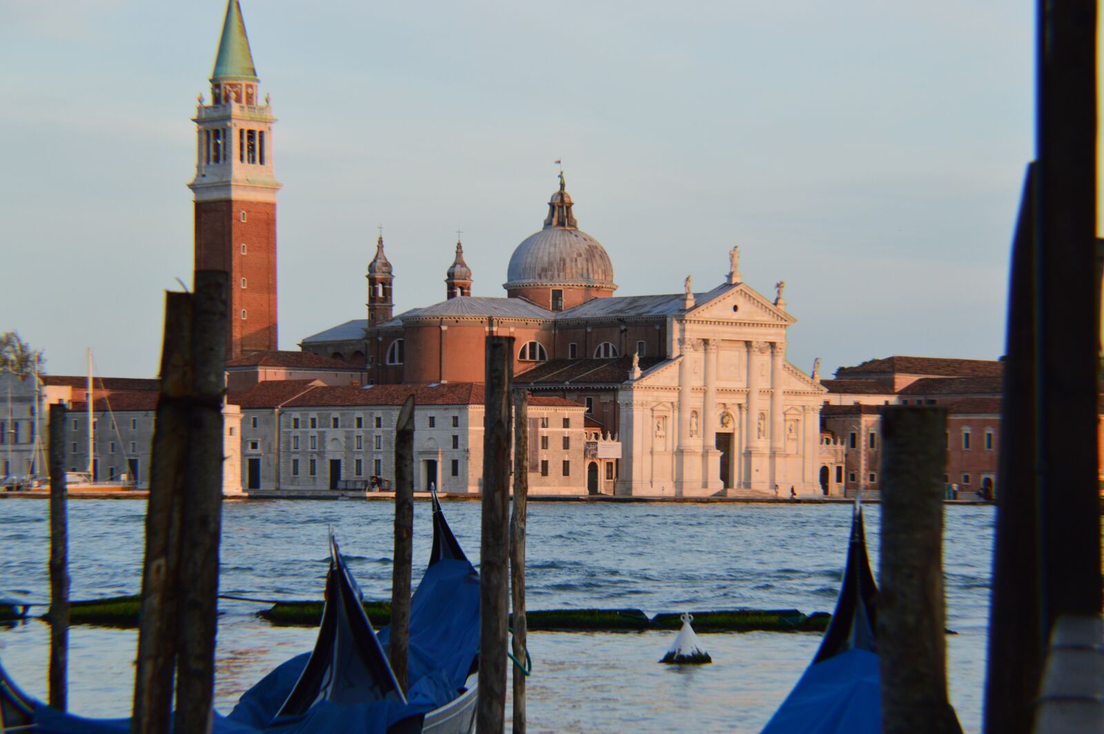 Nikon D3200 sample photo. Venice, church, canal photography
