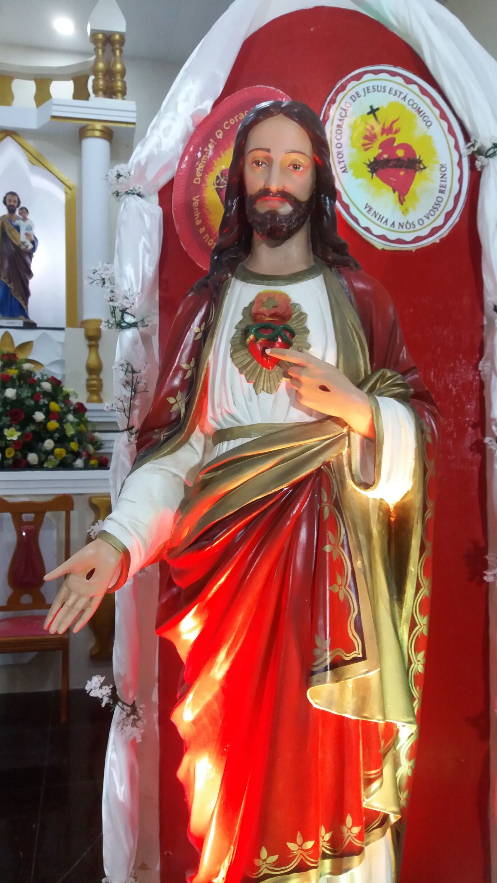 Samsung Galaxy J5 sample photo. Jesus's holy heart, church photography