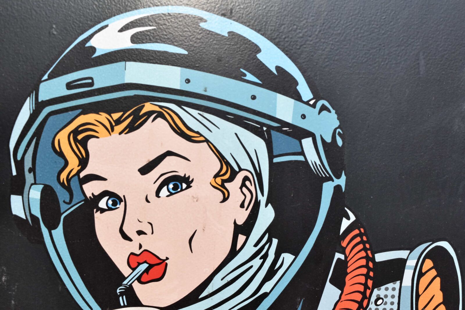 Nikon D5500 sample photo. Helmet, portrait, art, illustration photography