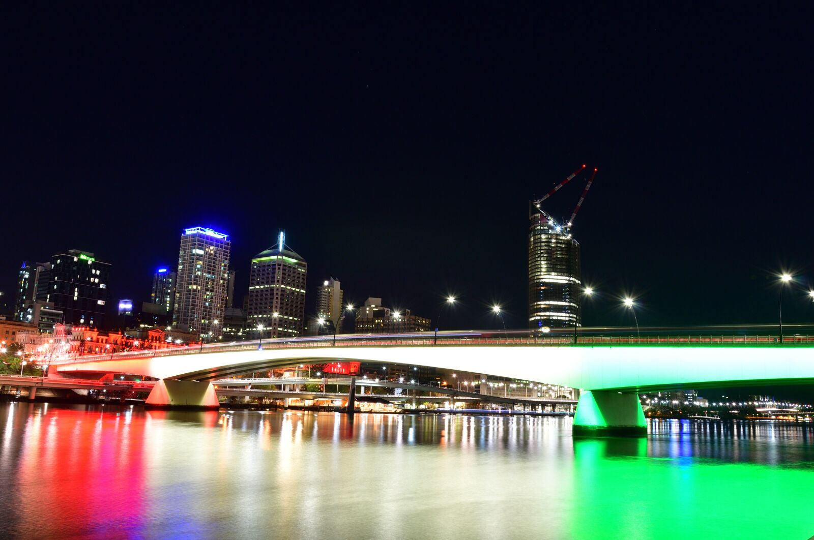 Nikon D90 sample photo. Brisbane, bridge, aust photography