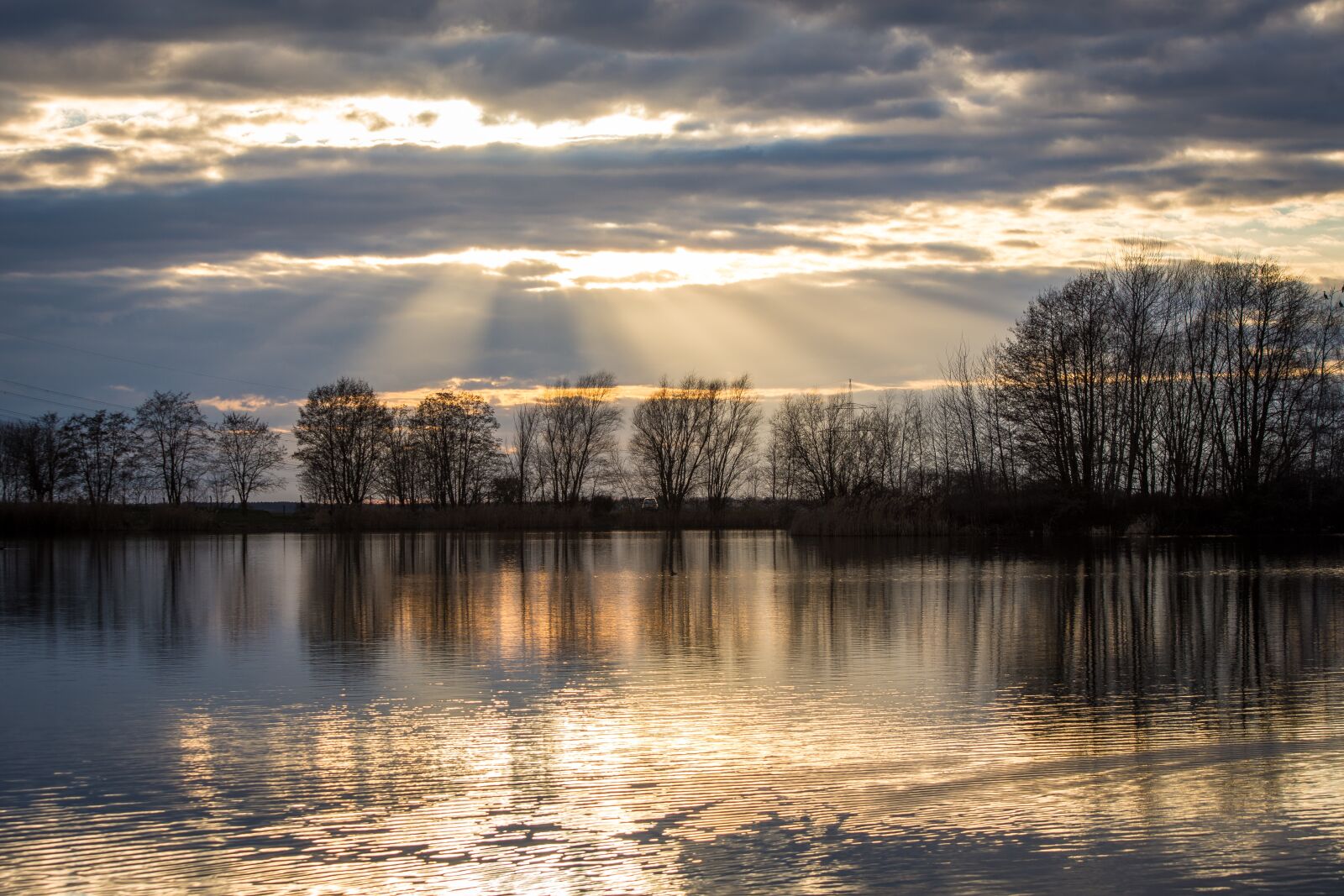 Nikon D7200 sample photo. Sunset, lake, sky photography