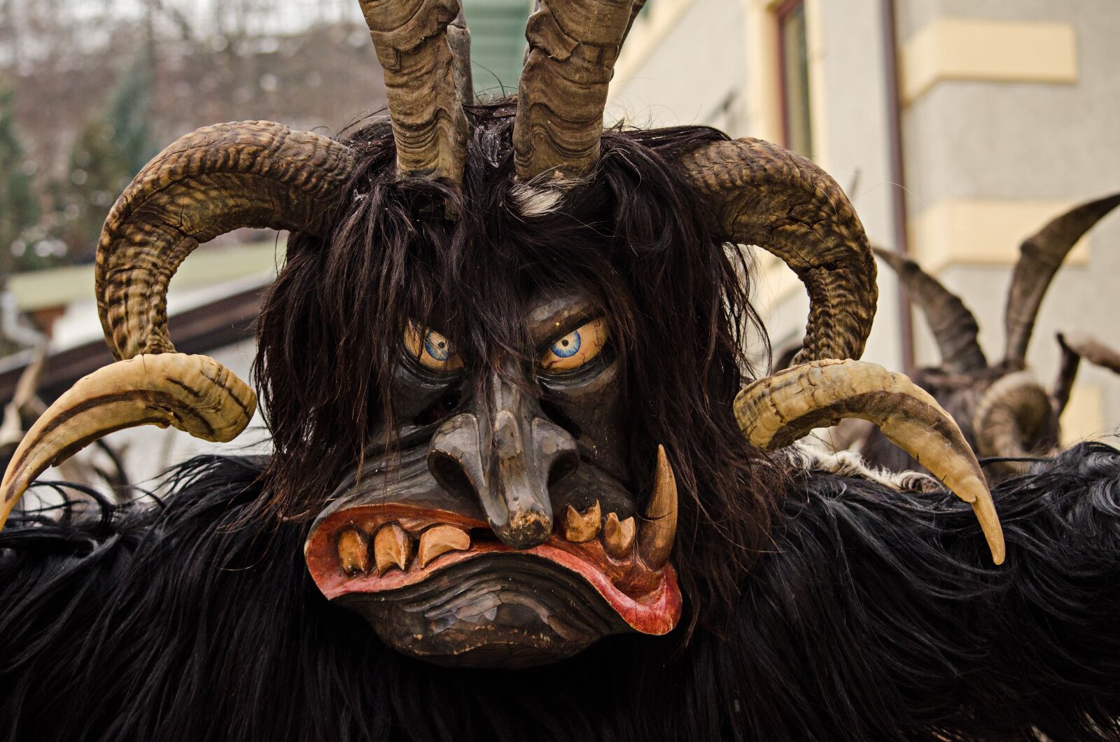 Nikon D5100 sample photo. Pacer, schiachpercht, perchten procession photography