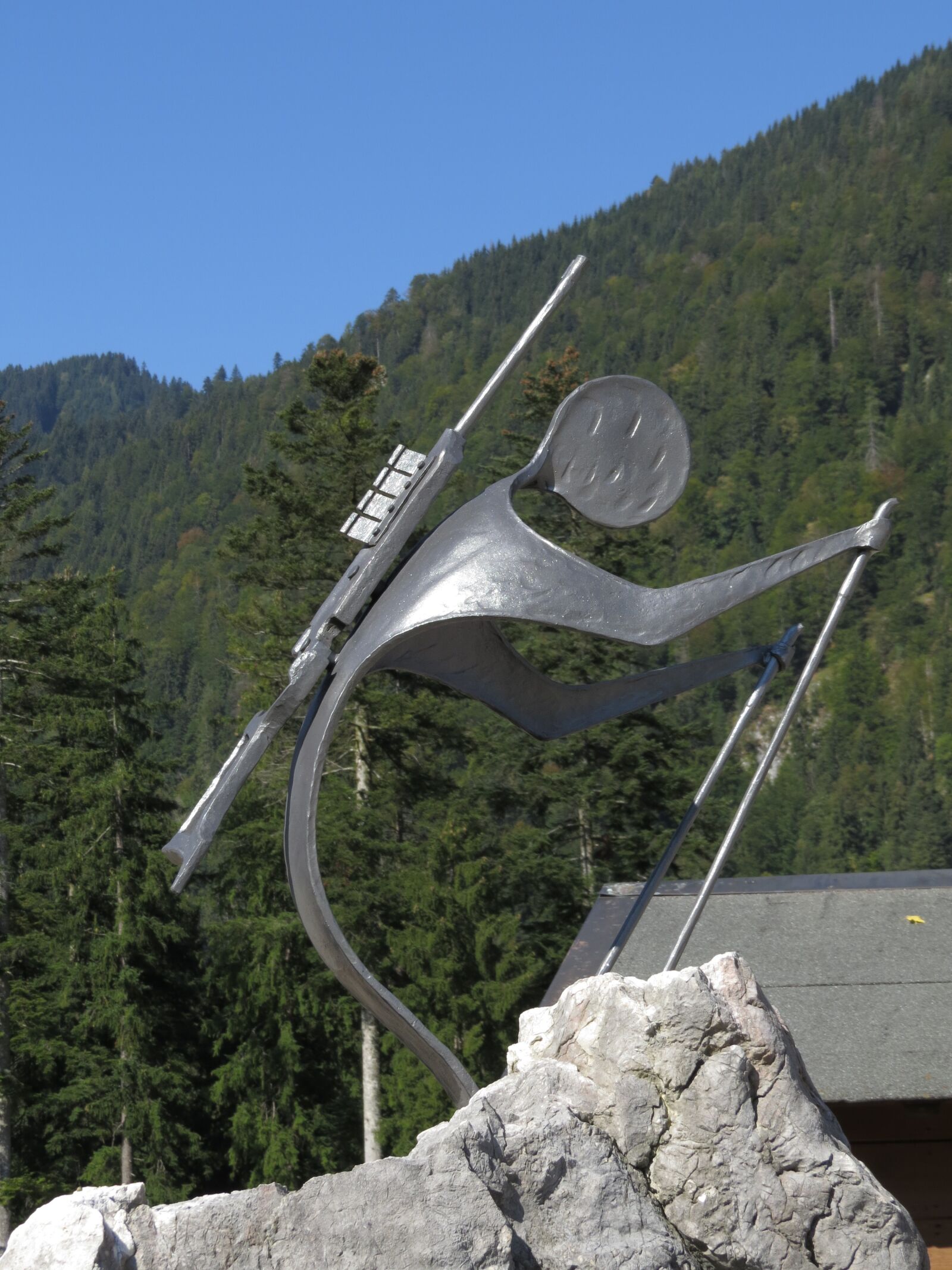 Canon PowerShot SX50 HS sample photo. Biathlon, sculpture, image photography