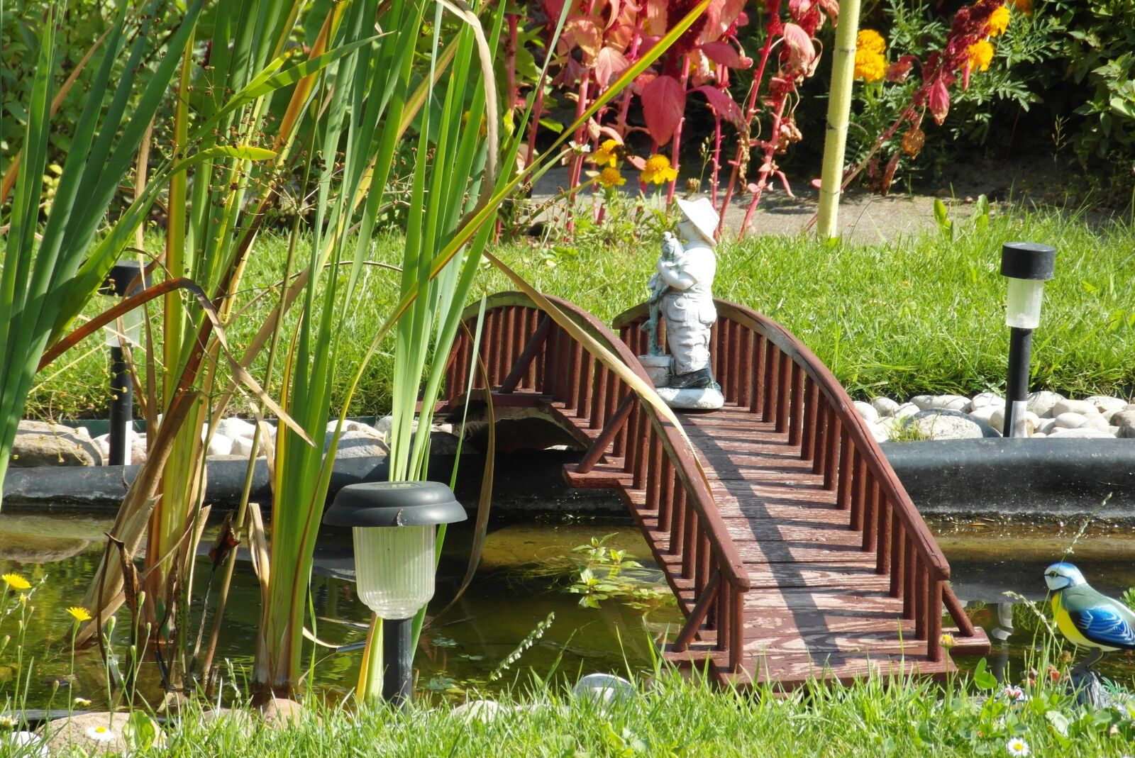 Samsung WB750 sample photo. Blackjack, bridge, garden photography
