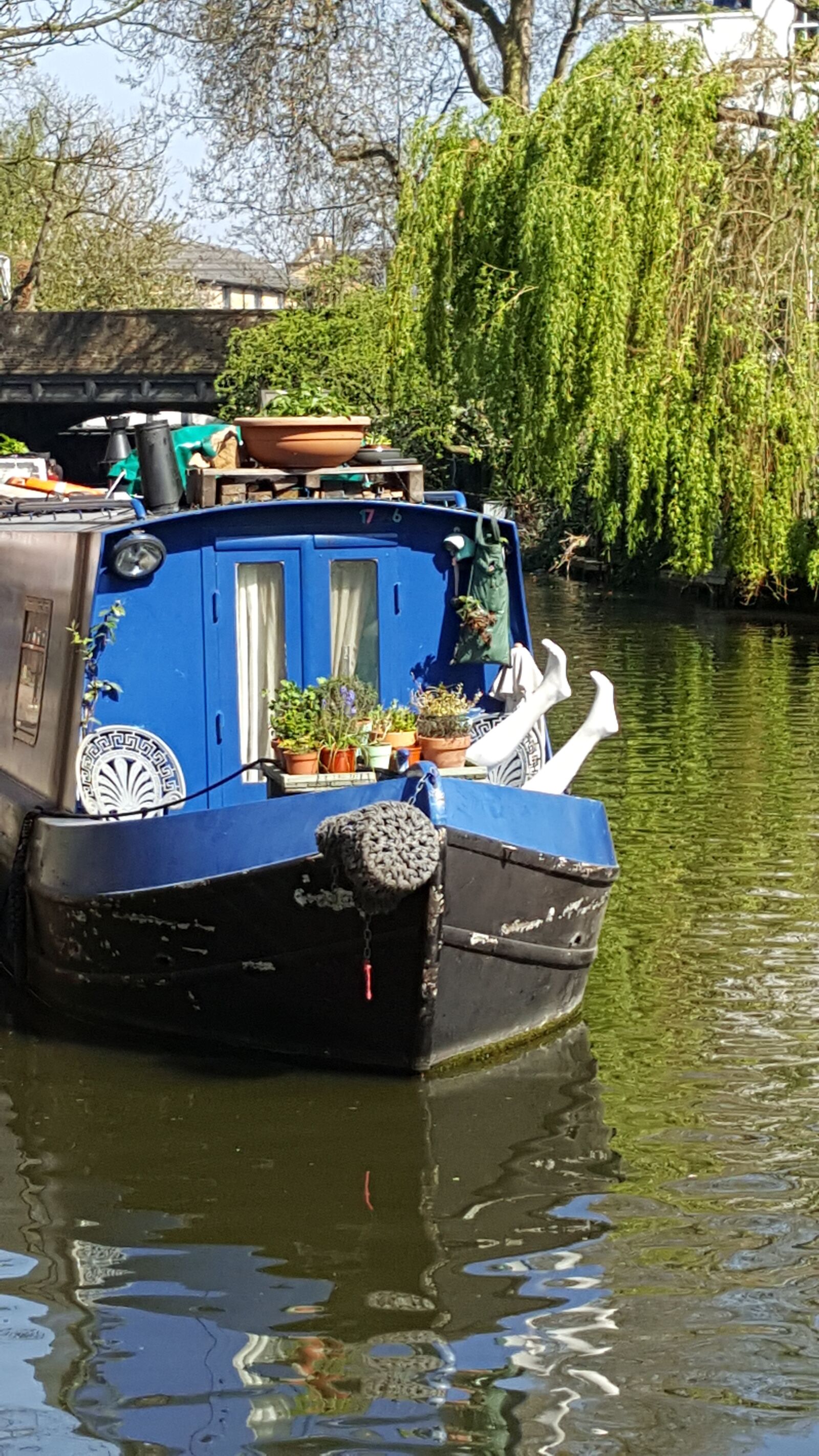 Samsung GALAXY S6 edge sample photo. Boat, channel, london photography