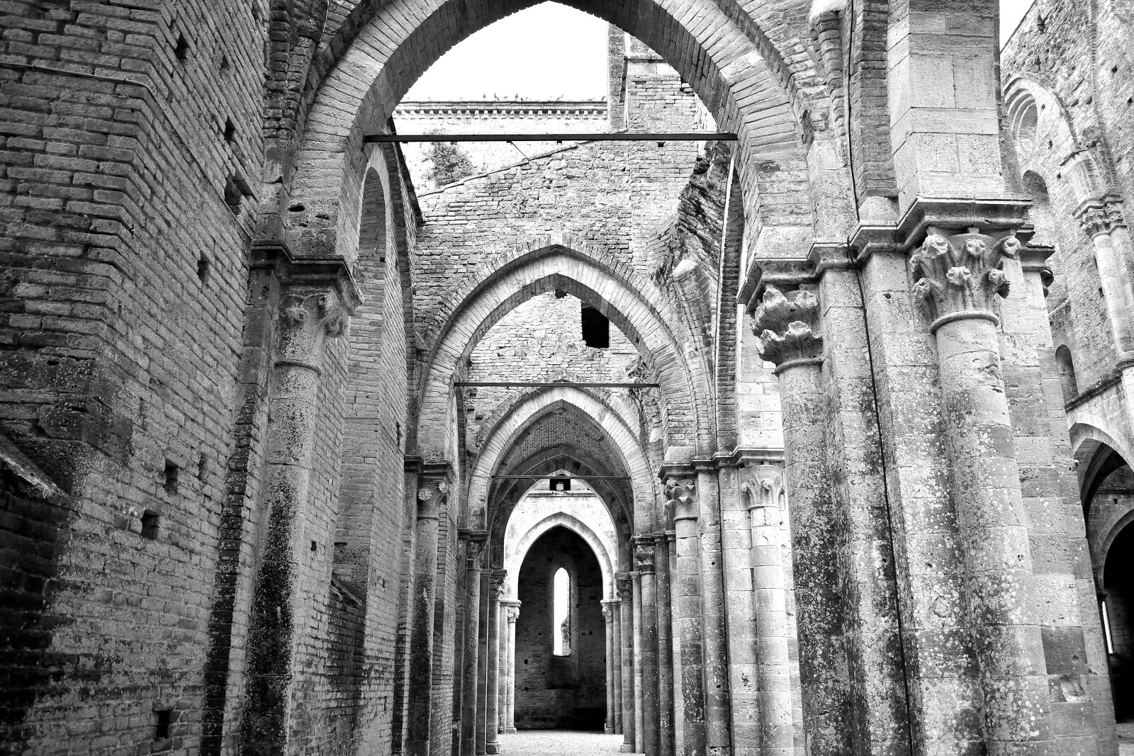Nikon D3300 sample photo. Chiusdino, siena, abbey photography