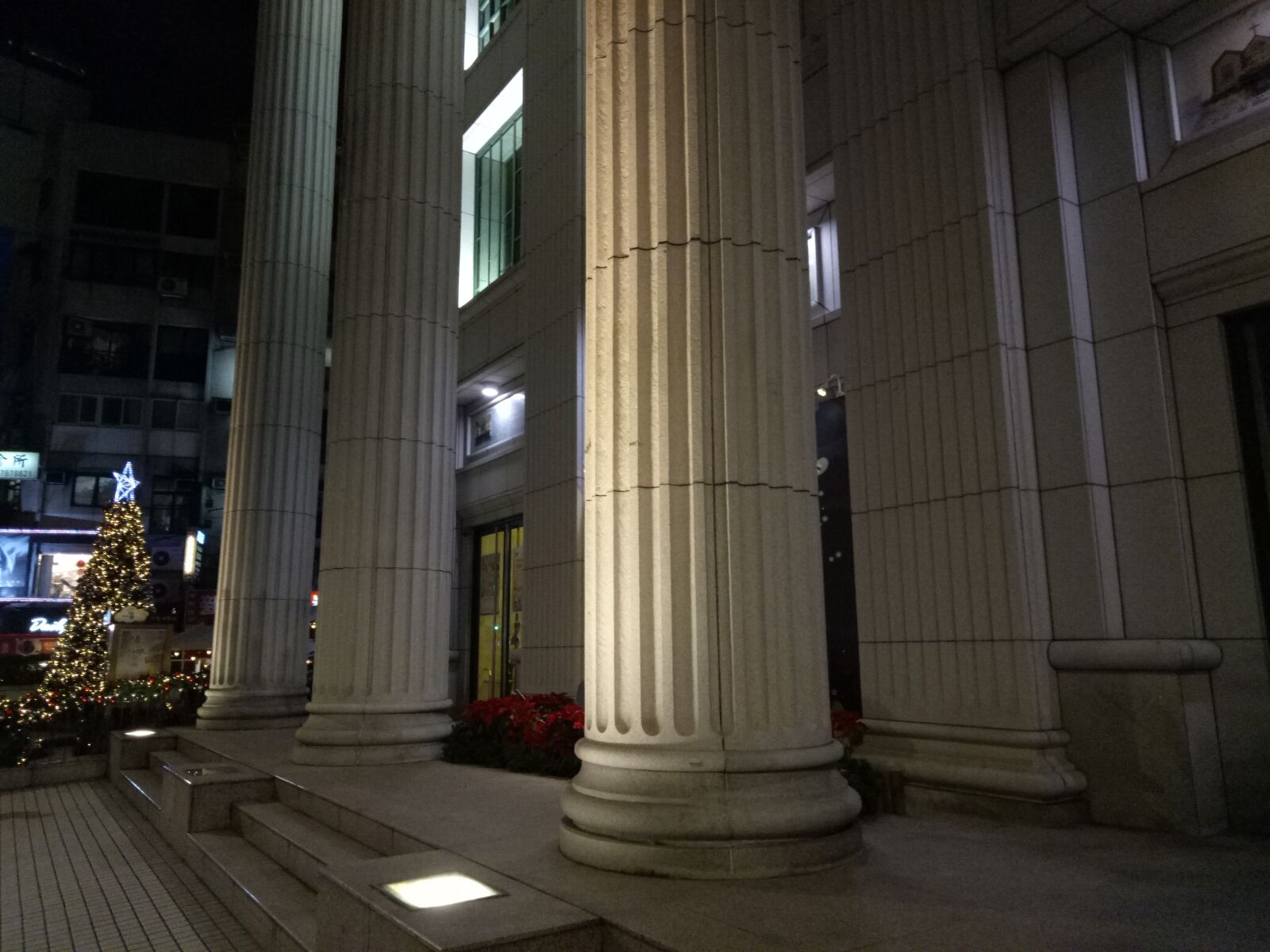 OPPO CPH1715 sample photo. Building, night, cityscape photography