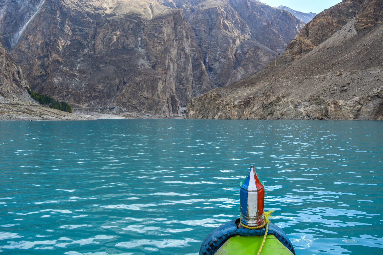 Nikon D5200 sample photo. Blue, boat, lake, mountain photography