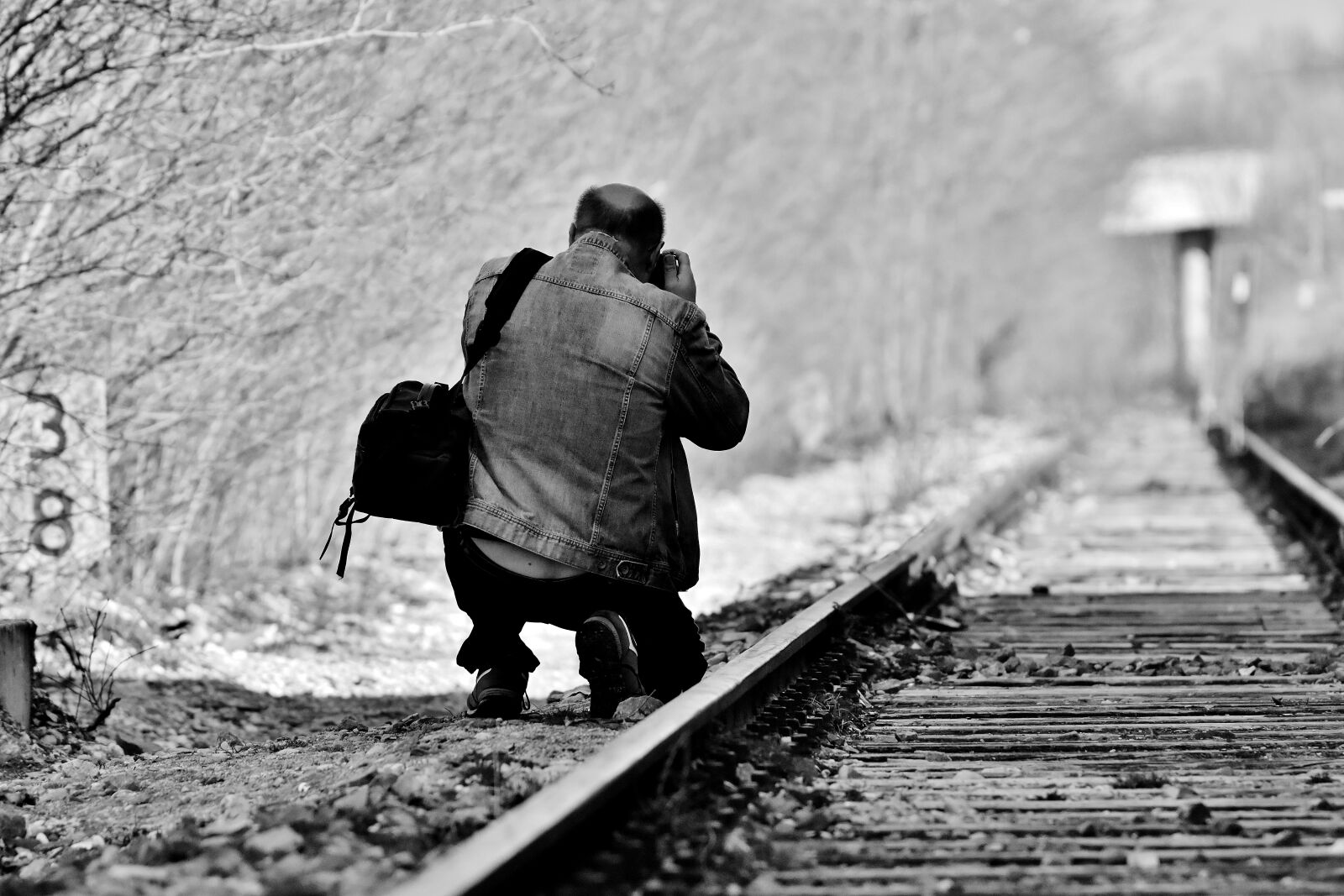Nikon D7200 sample photo. Disused railway line, railway photography