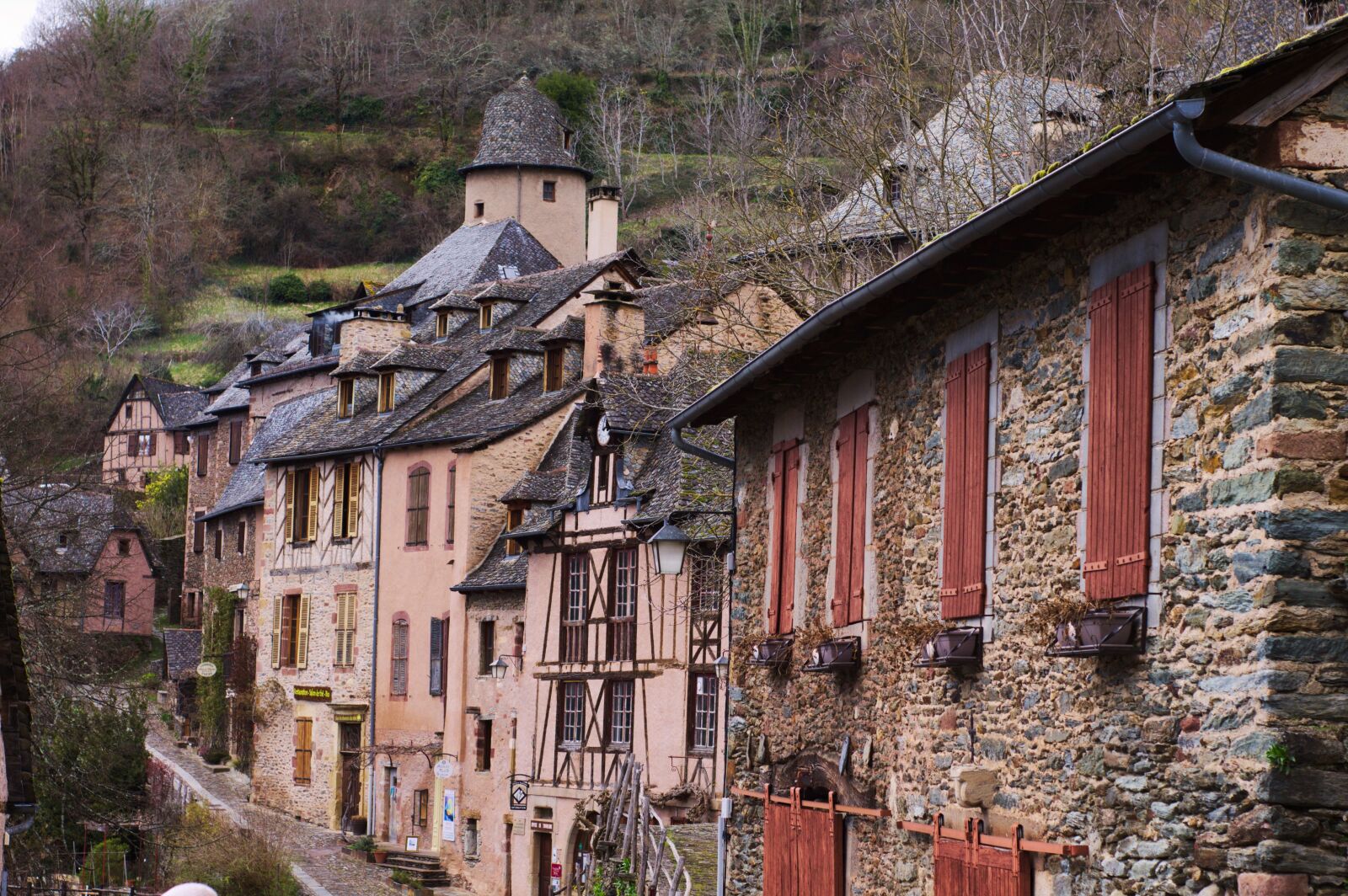 Canon EOS 1100D (EOS Rebel T3 / EOS Kiss X50) sample photo. Medieval, conques, aveyron photography
