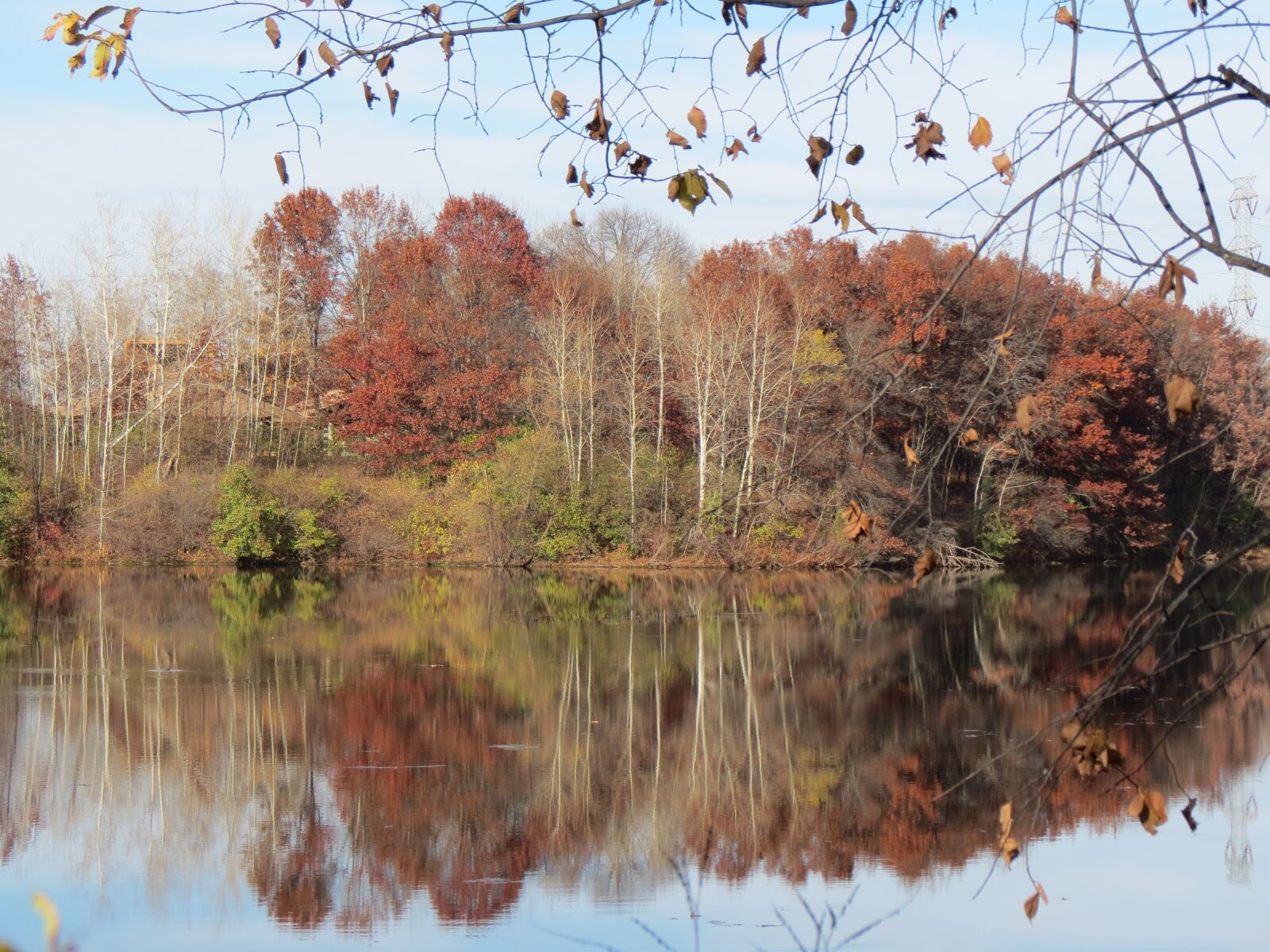 Canon PowerShot SX40 HS sample photo. Autumn, landscape, lake photography