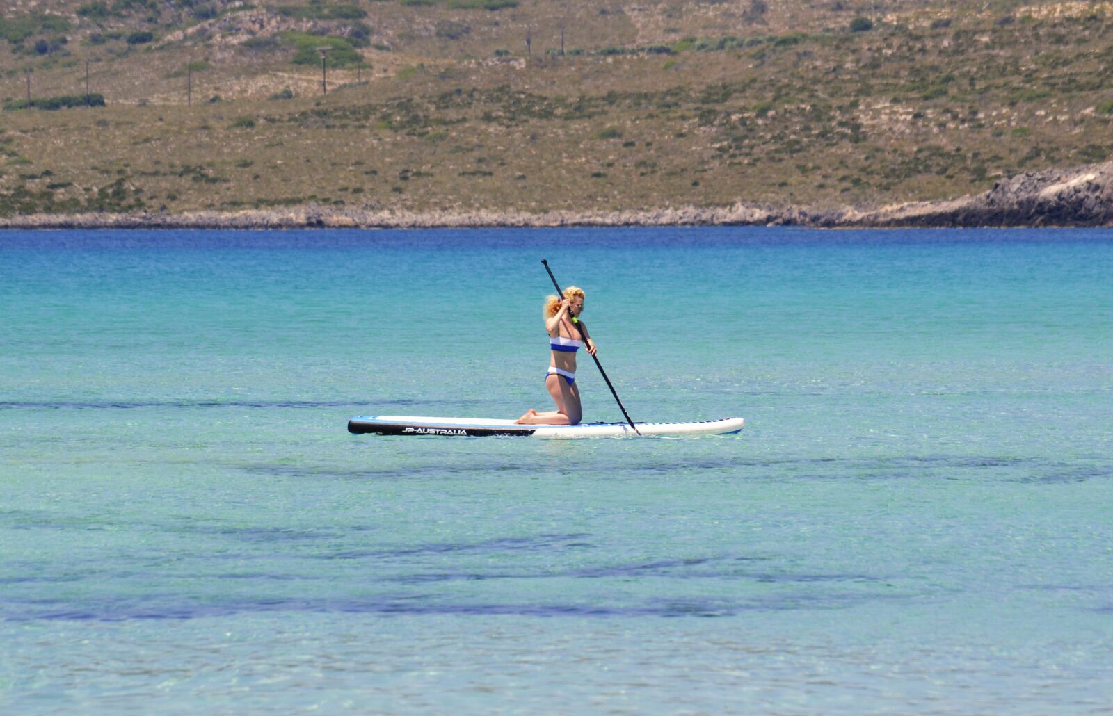 Nikon D3100 sample photo. Stand up paddle board photography