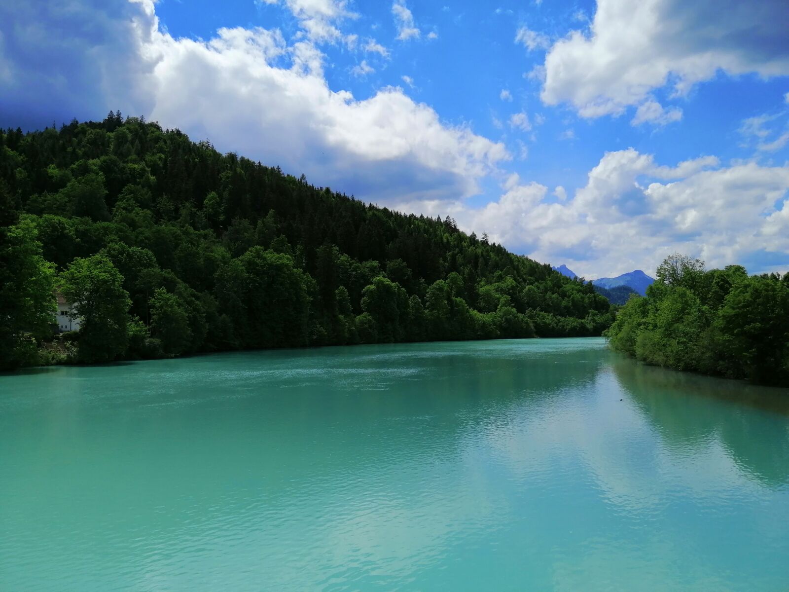 HUAWEI INE-LX1 sample photo. Emerald river, river, lech photography