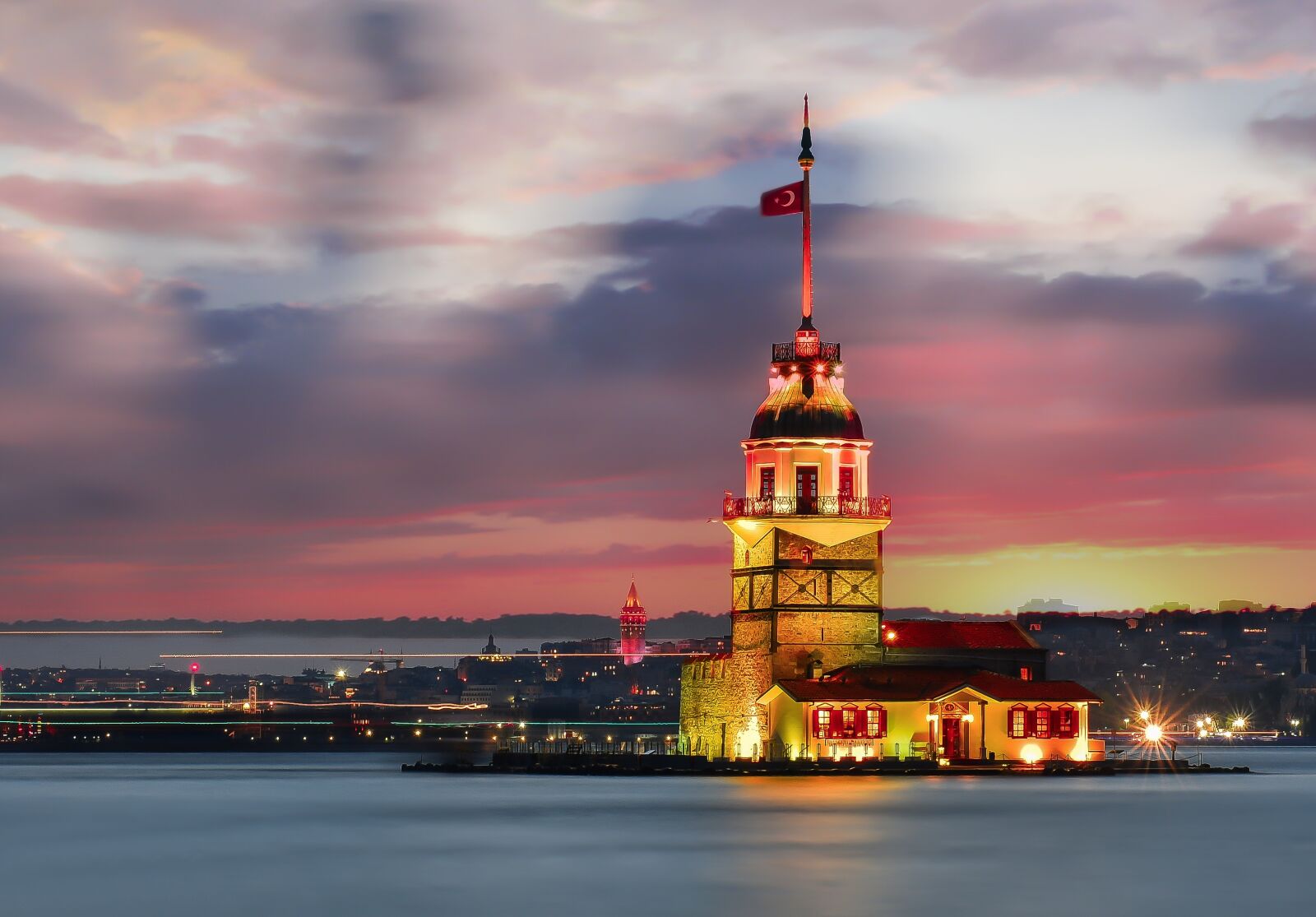 Nikon D750 sample photo. Kızkulesi, istanbul, bosphorus photography